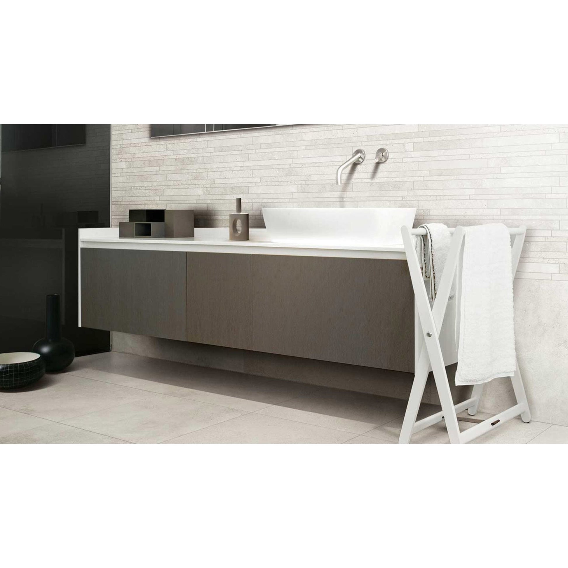 Florim Maps 750148 Vloertegel 300X600 White 9Mm Mat Ret.R10 - Mozaiektegel.com