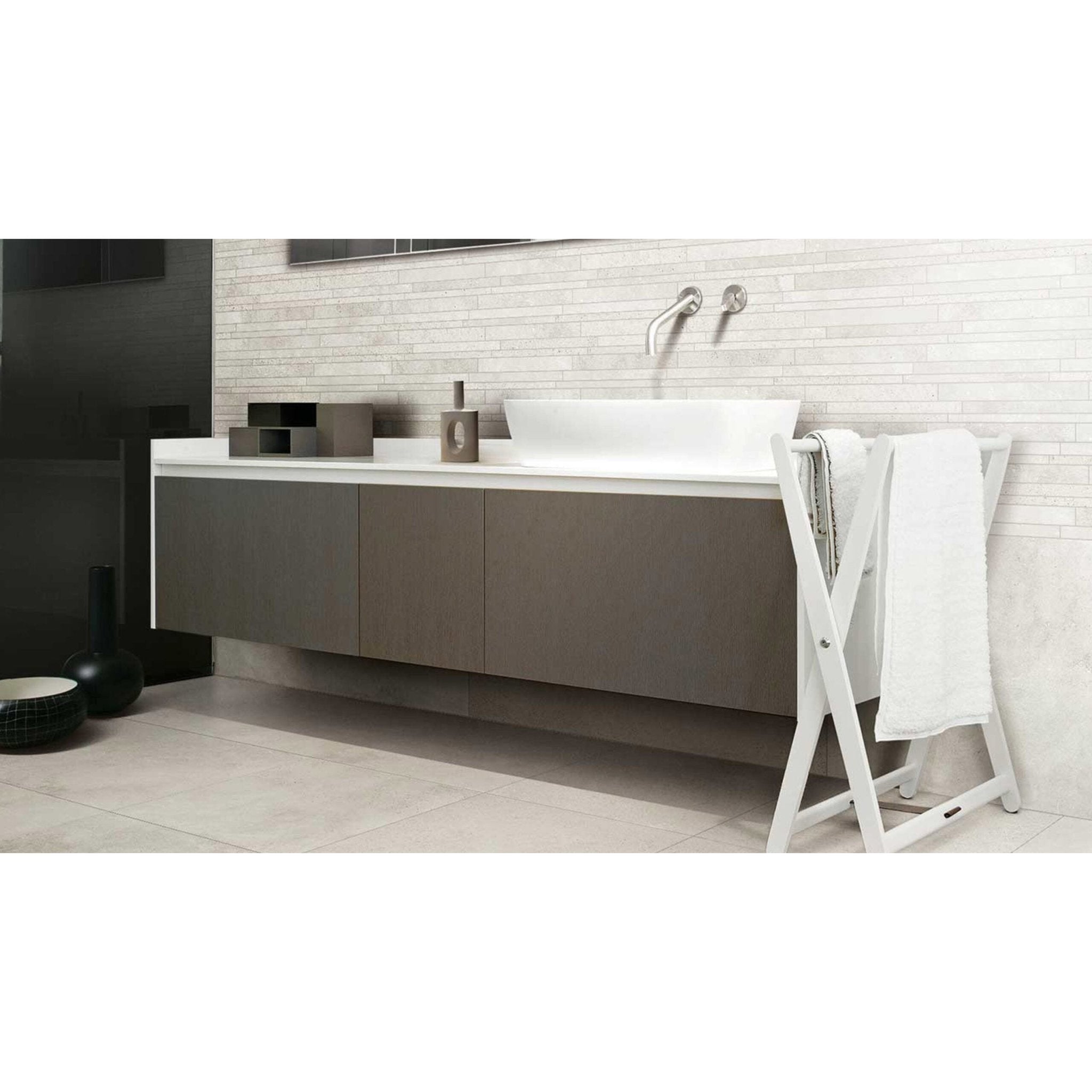 Florim Maps 750148 Vloertegel 300X600 White 9Mm Mat Ret.R10 - Mozaiektegel.com