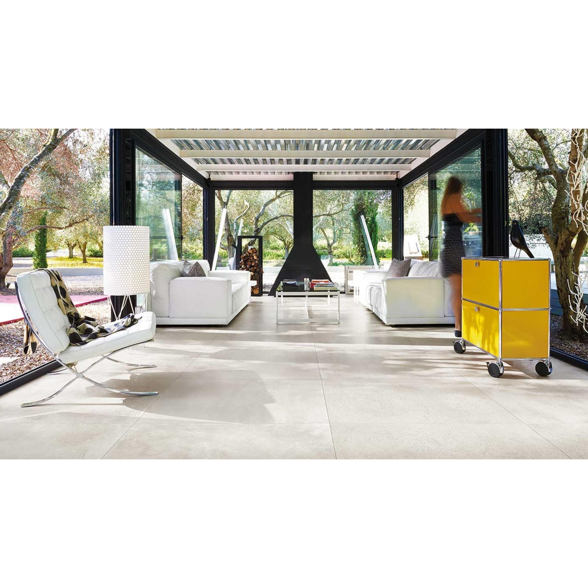 Florim Maps 750148 Vloertegel 300X600 White 9Mm Mat Ret.R10 - Mozaiektegel.com