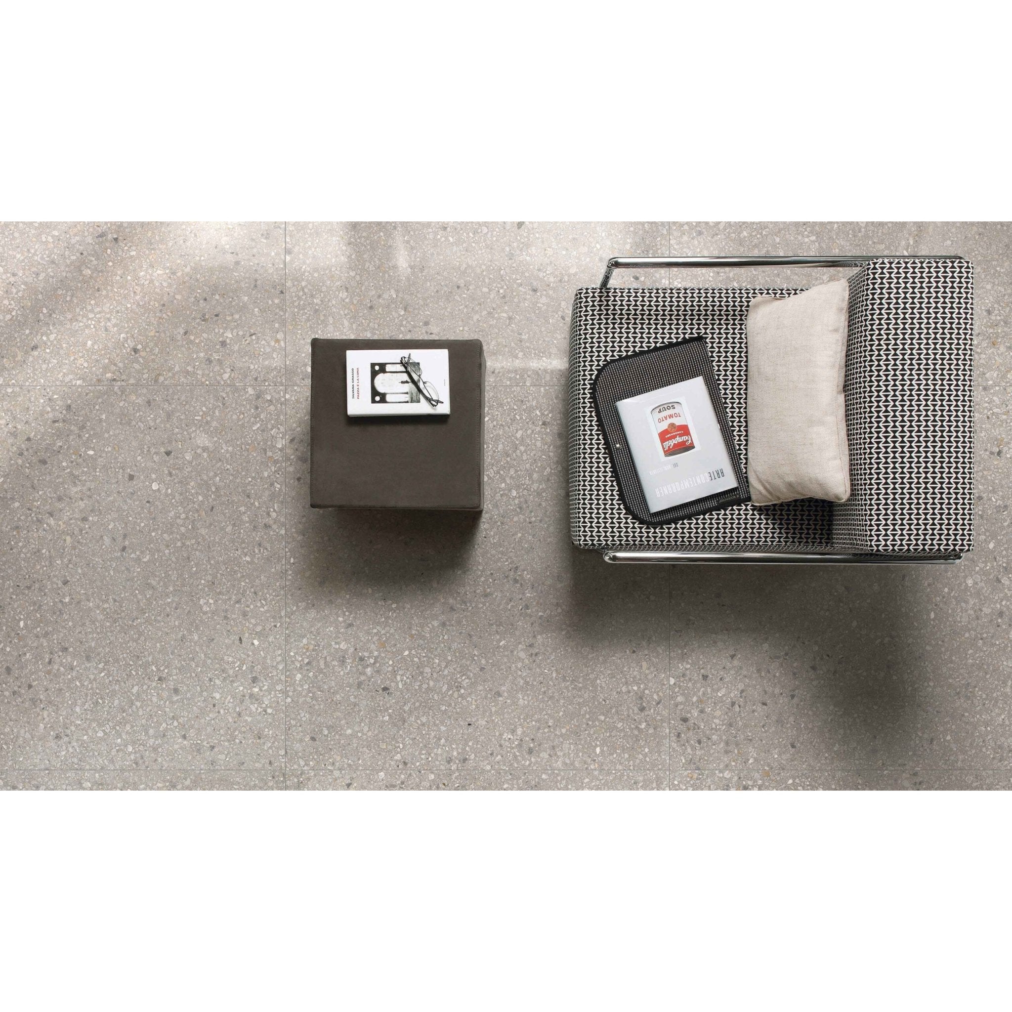 Florim Match Up 772233 Vloertegel 300X600 Grey Mix 9Mm Mat Ret.R10 - Mozaiektegel.com