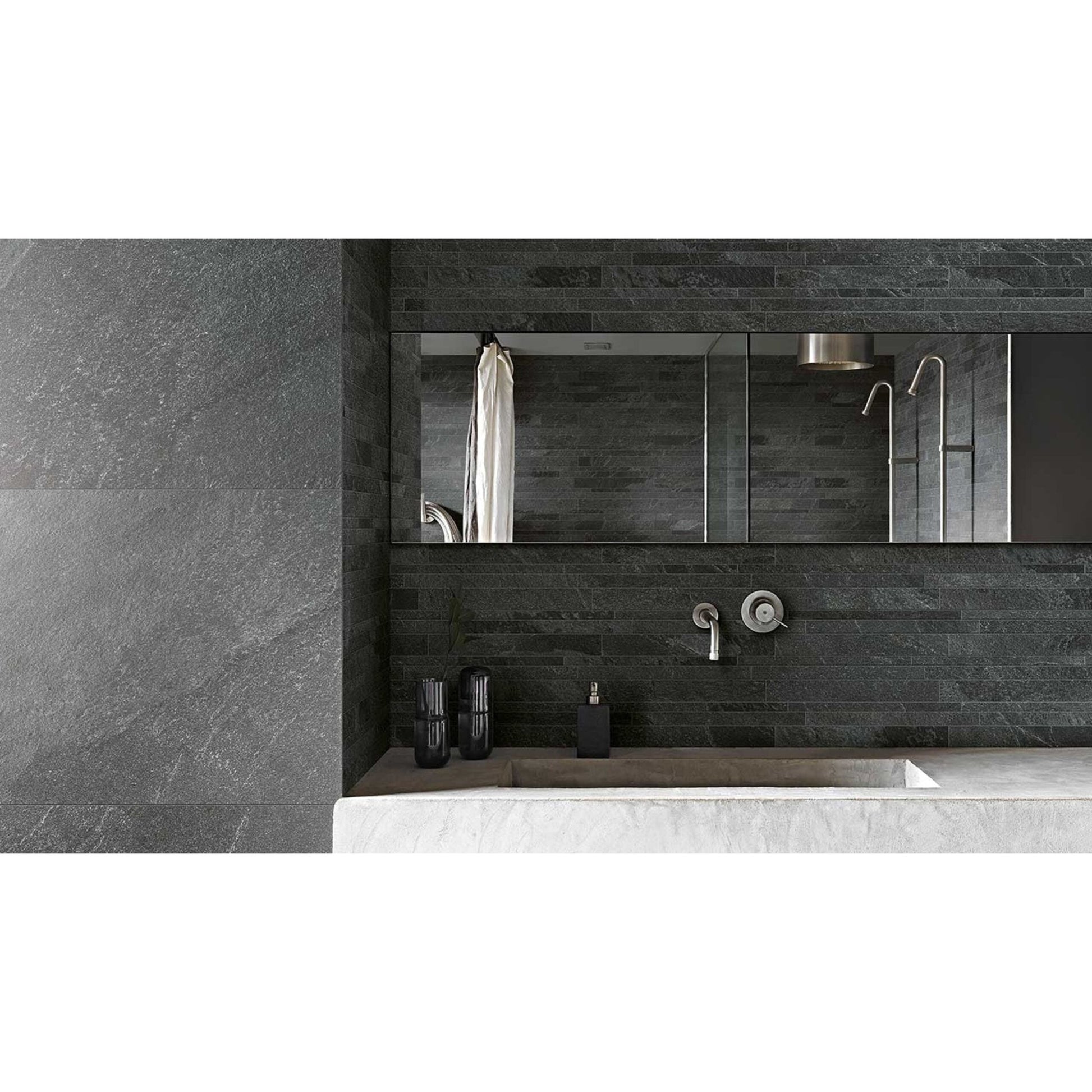Florim Naturalstone 752018 Vloertegel 300X600 Coal 9Mm Mat Ret.R10 - Mozaiektegel.com