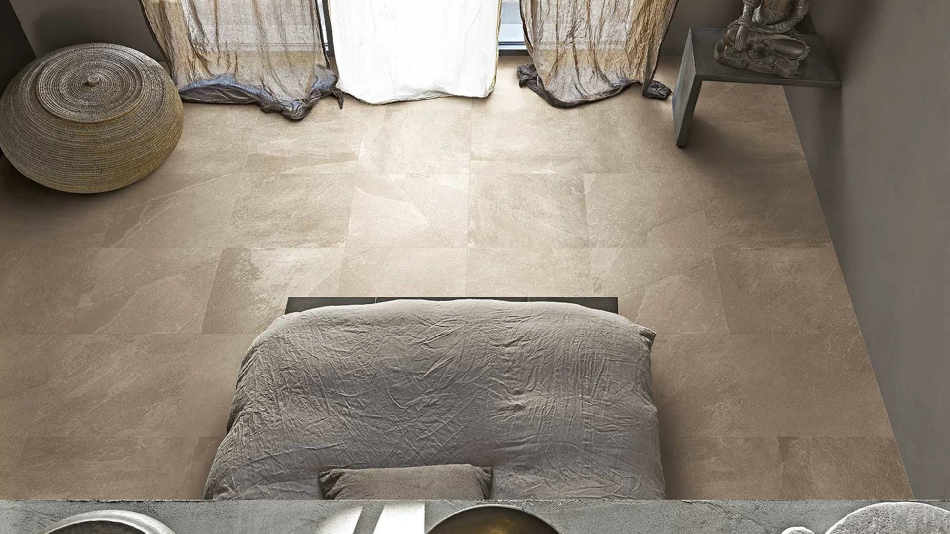 Florim Naturalstone 753003 Vloertegel 600X600 Cream 9Mm Mat Ret.R10 - Mozaiektegel.com