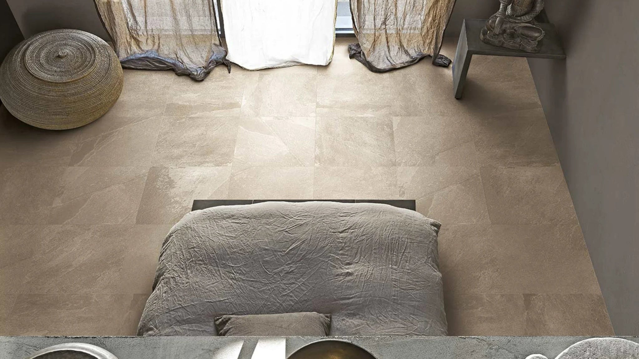 Florim Naturalstone 753003 Vloertegel 600X600 Cream 9Mm Mat Ret.R10 - Mozaiektegel.com