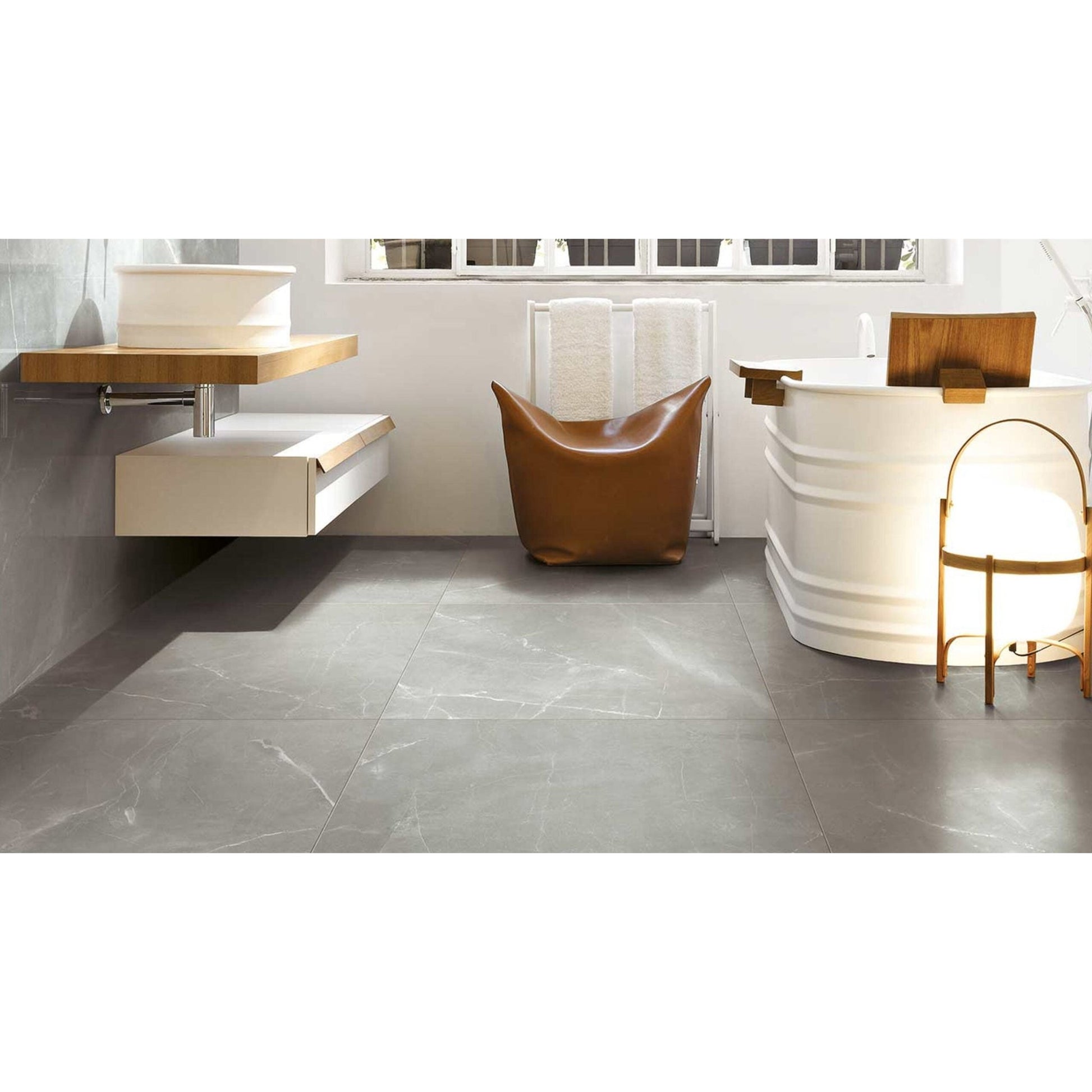 Florim Timeless 744849 Vloertegel 300X600 Grey 9Mm Mat Ret.R9 - Mozaiektegel.com