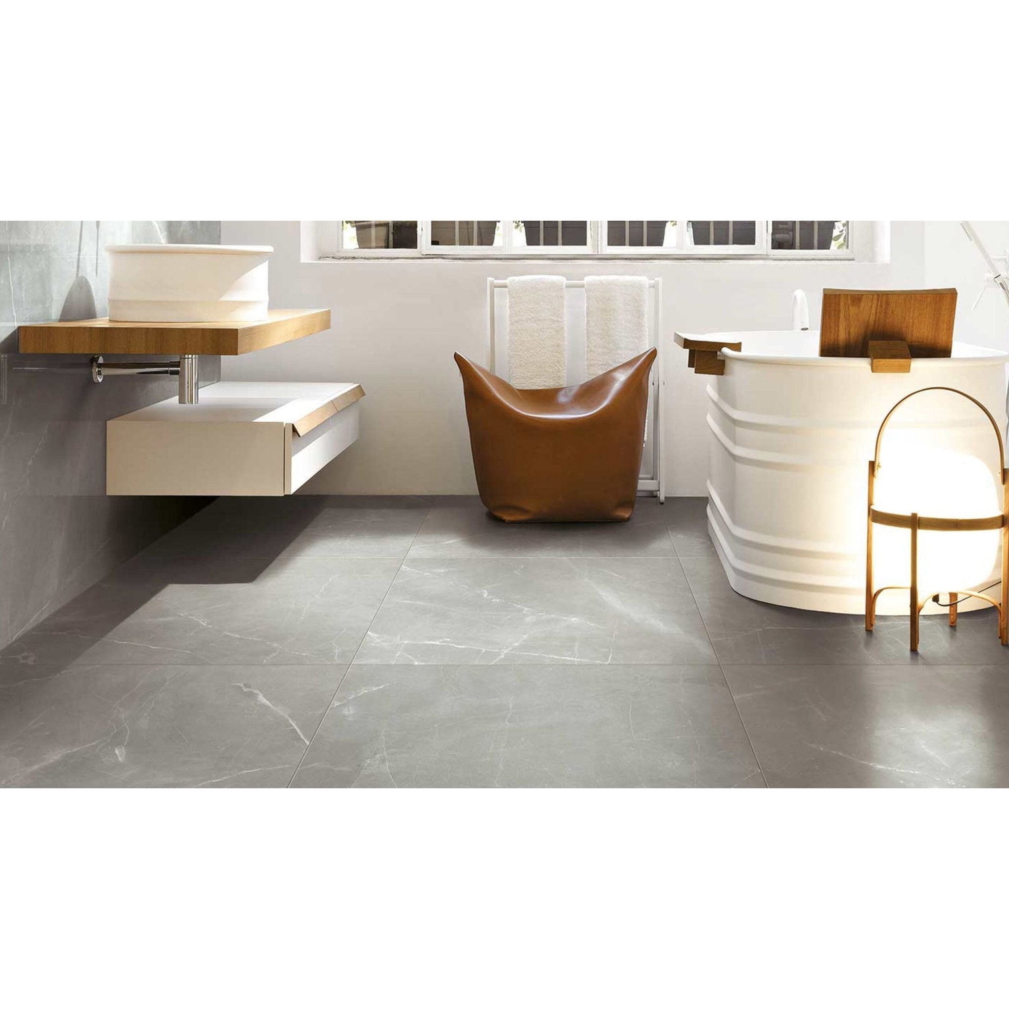 Florim Timeless 744849 Vloertegel 300X600 Grey 9Mm Mat Ret.R9 - Mozaiektegel.com