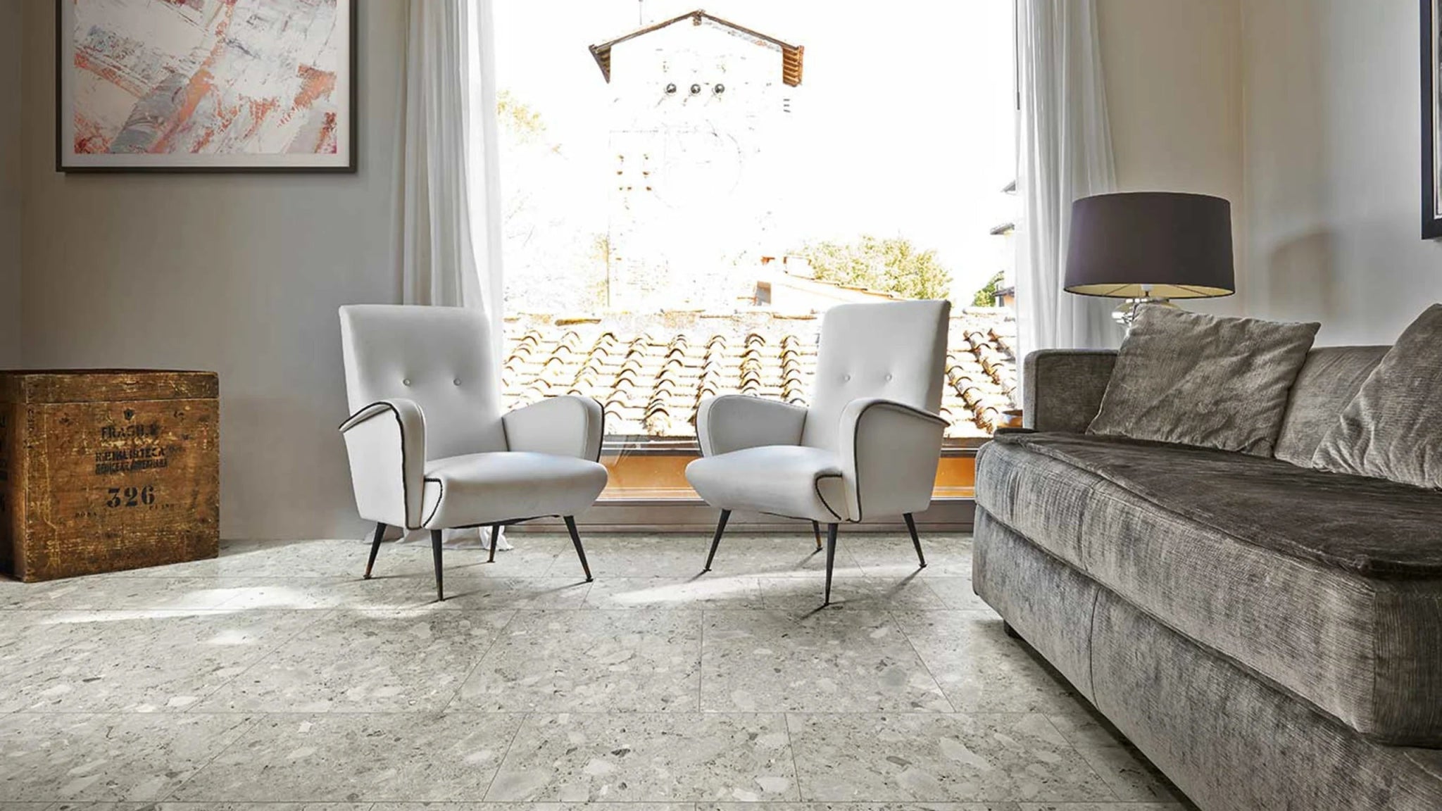 Florim Timeless 744869 Vloertegel 600X600 Ceppo di Gre 9Mm Mat Ret.R9 - Mozaiektegel.com