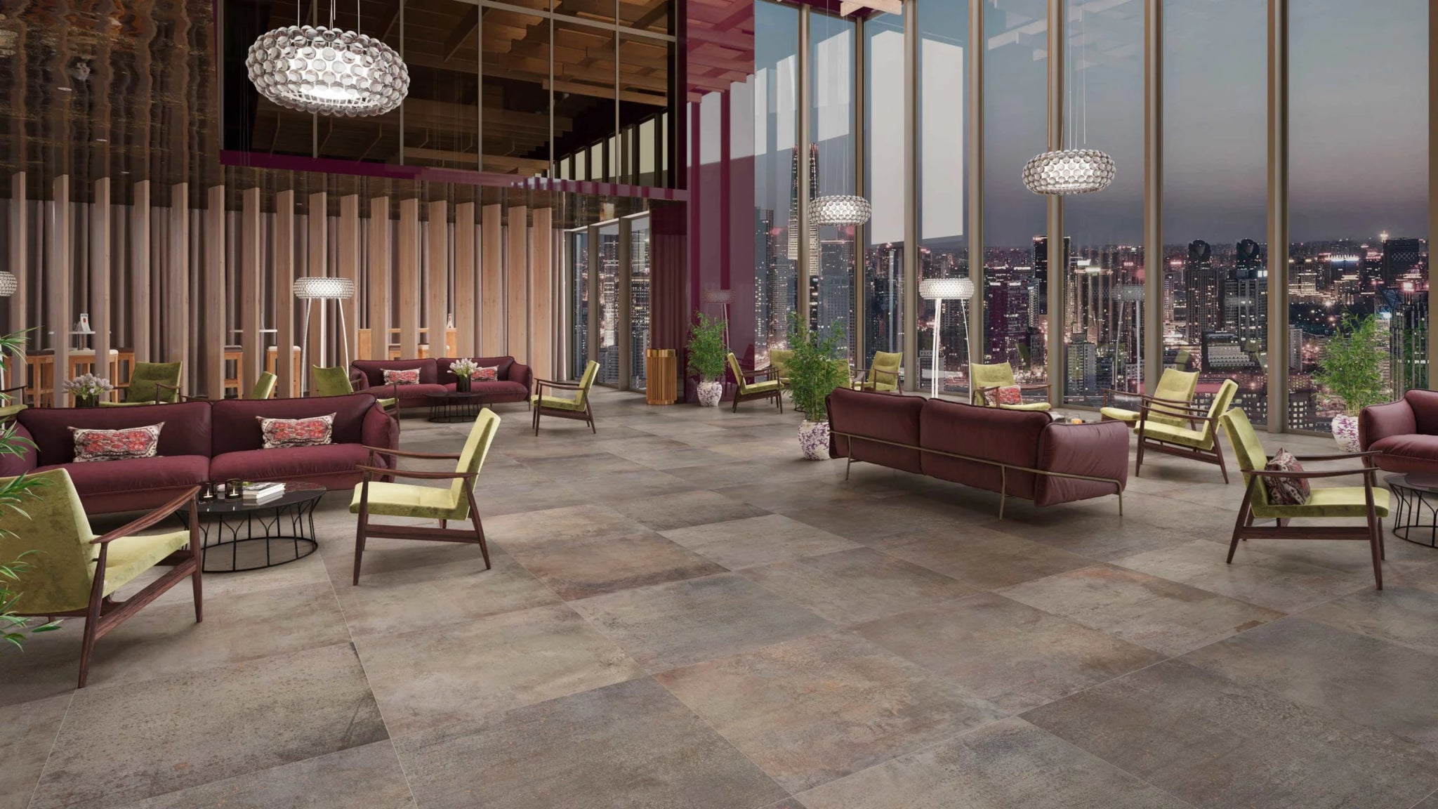 Grespor Oxyd M89106RT Vloertegel 897X897 Rust 10.5mm Mat Ret. - Mozaiektegel.com