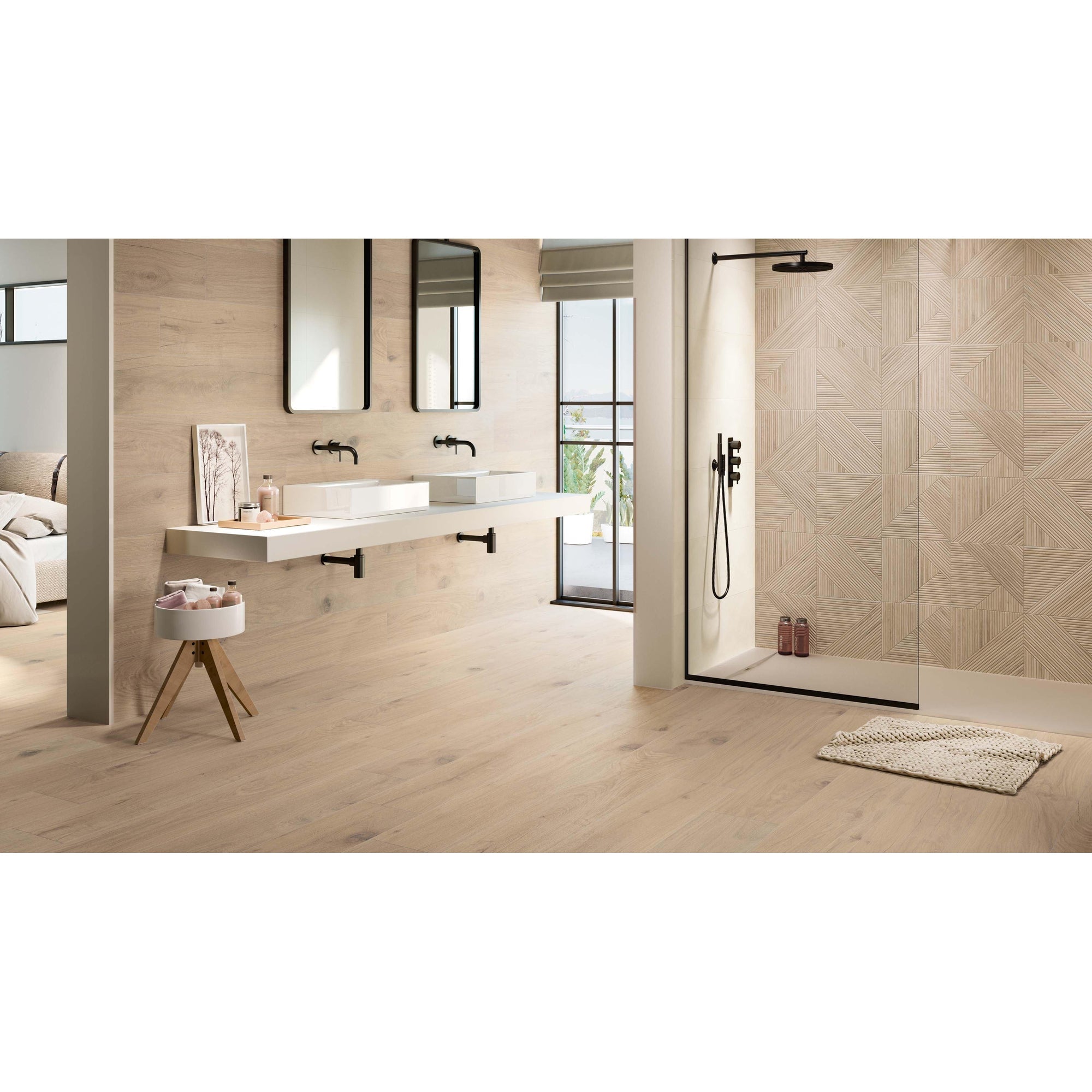 JOS. Century Vloertegel 250X1500 Natural 10,3mm Mat Ret.R10 - Mozaiektegel.com