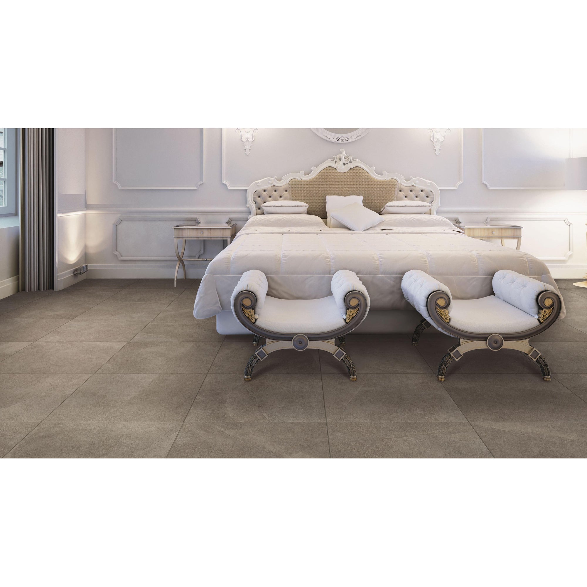 JOS. Disi Vloertegel 300X300 Clay 10mm Mat Ret.R10 - Mozaiektegel.com