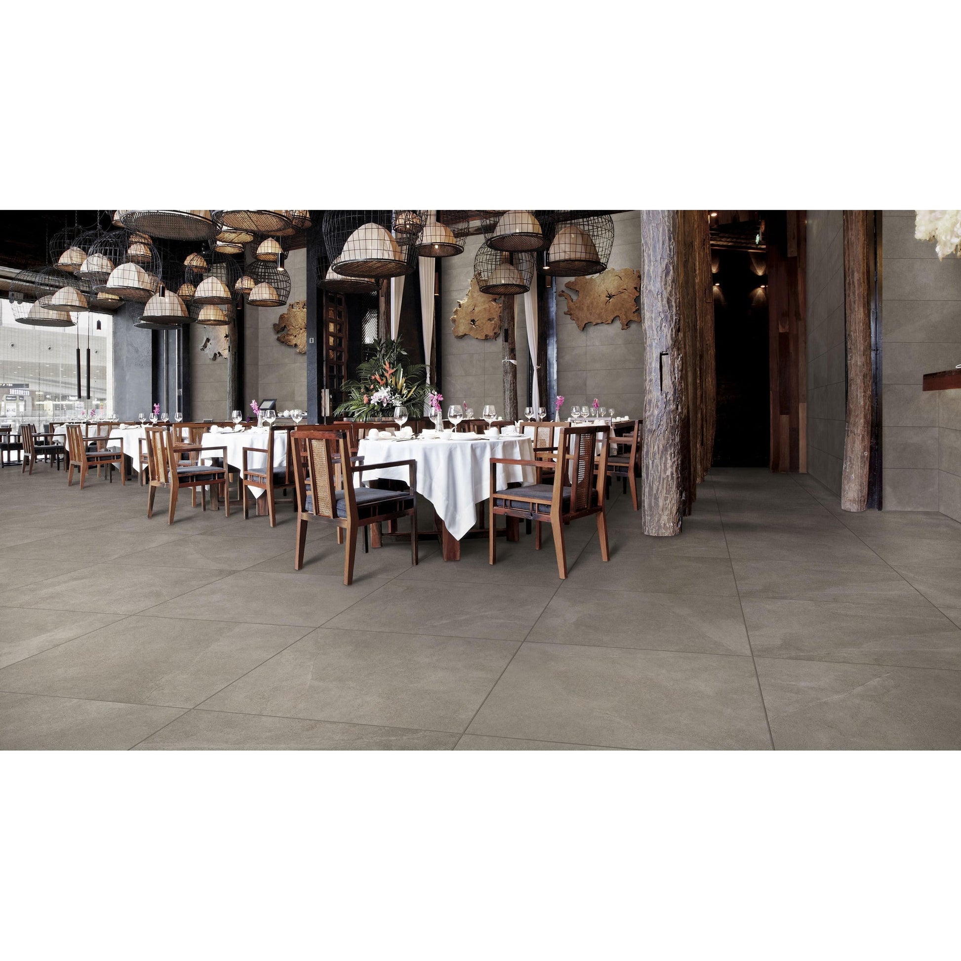 JOS. Disi Vloertegel 300X600 Grey 10mm Mat Ret.R10 - Mozaiektegel.com