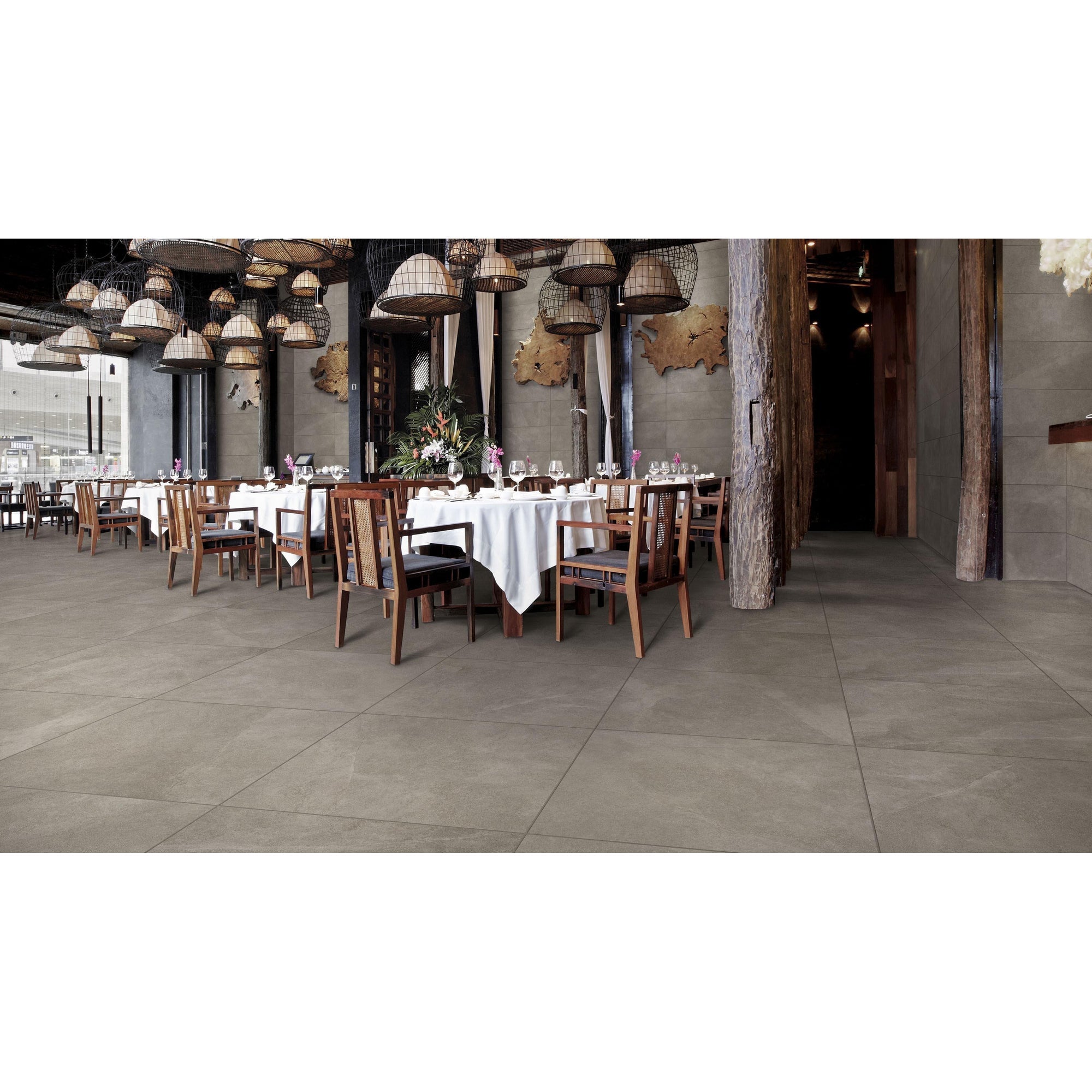 JOS. Disi Vloertegel 300X600 Grey 10mm Mat Ret.R10 - Mozaiektegel.com