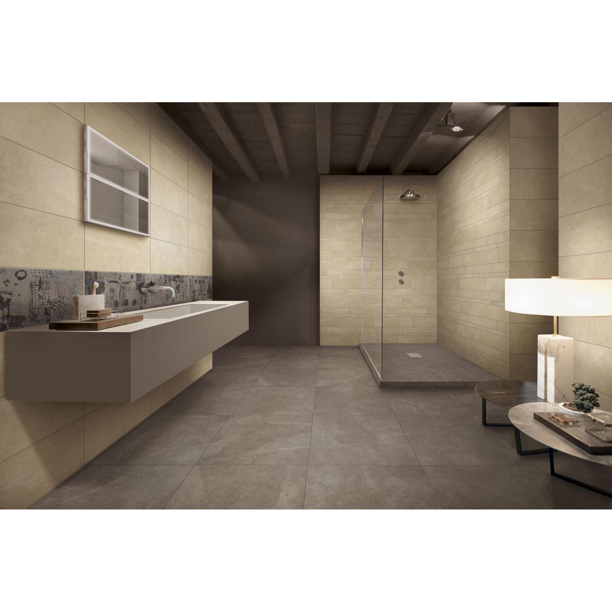 JOS. Disi Vloertegel 450X900 Beige 10mm Mat Ret.R10 - Mozaiektegel.com