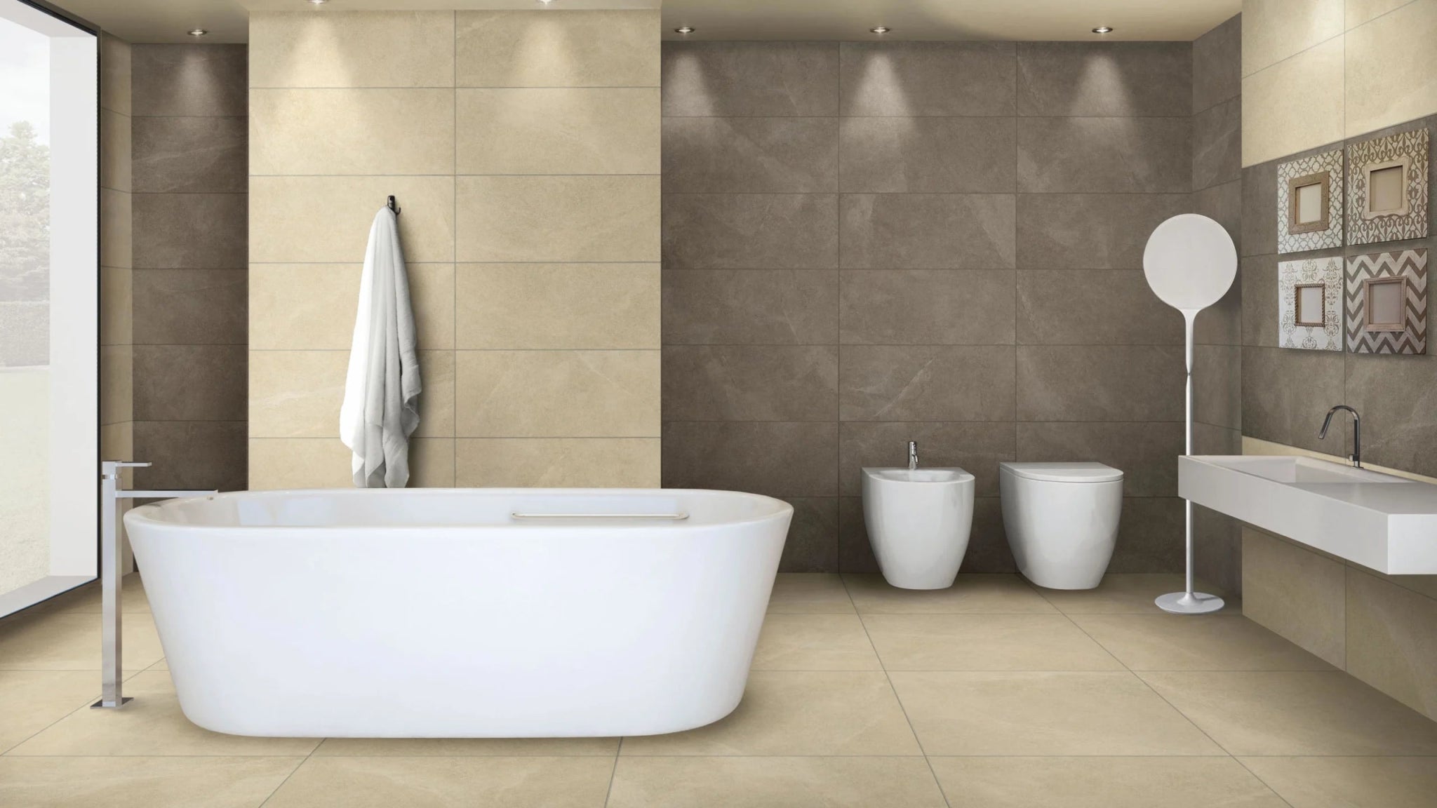 JOS. Disi Vloertegel 450X900 Clay 10mm Mat Ret.R10 - Mozaiektegel.com