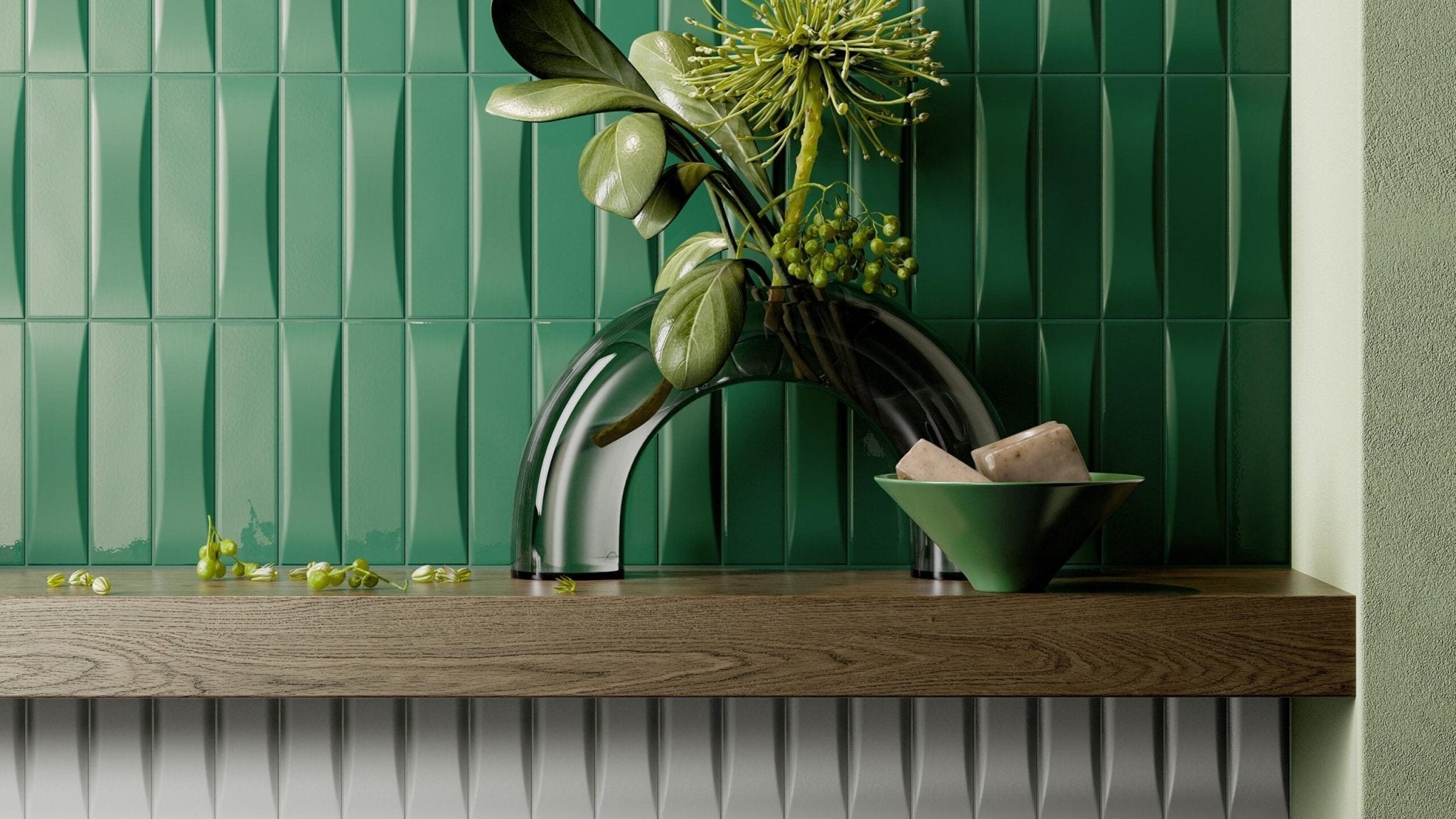 JOS. Dust Wandtegel 050X200 Pine 8mm Mat - Mozaiektegel.com