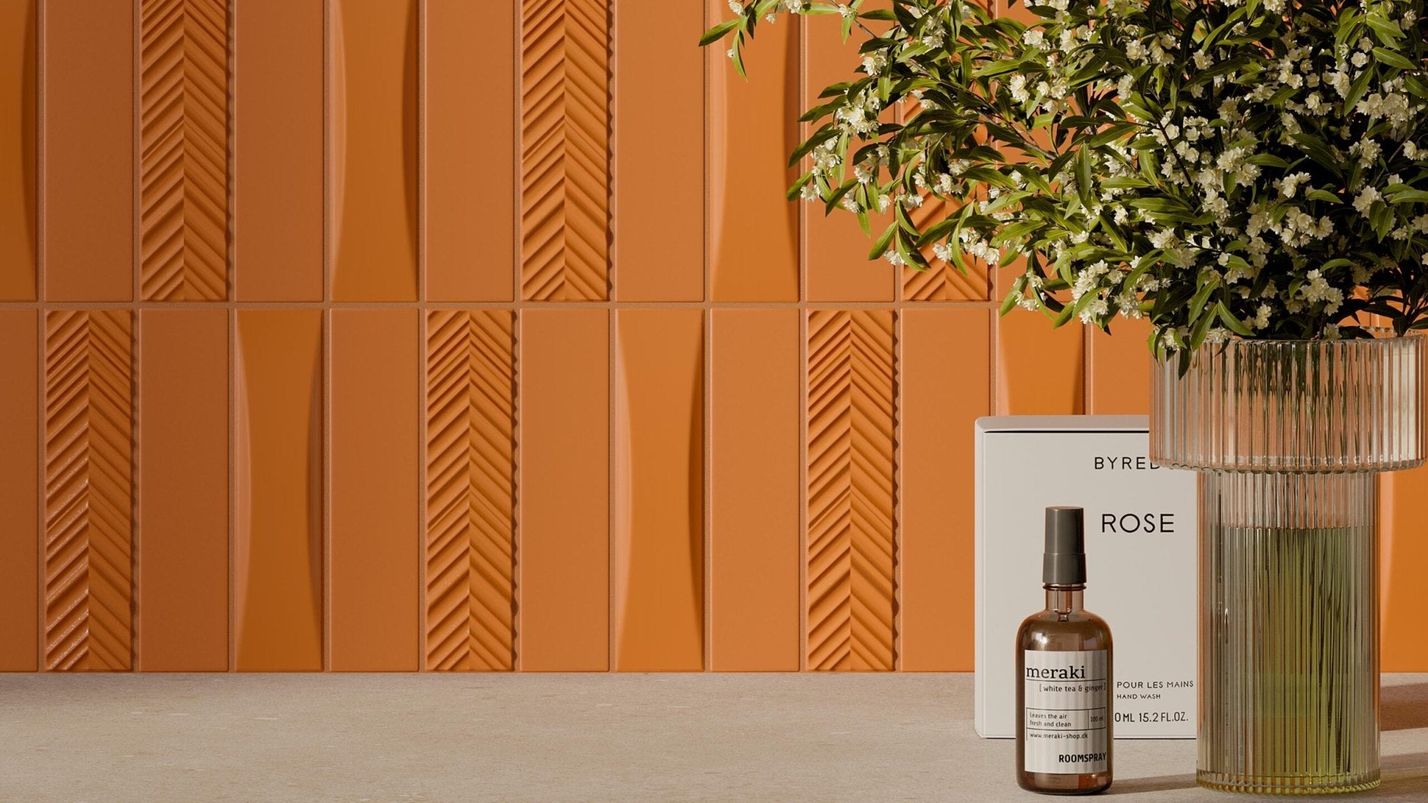 JOS. Dust Wandtegel 050X200 Terrae 8mm Mat - Mozaiektegel.com