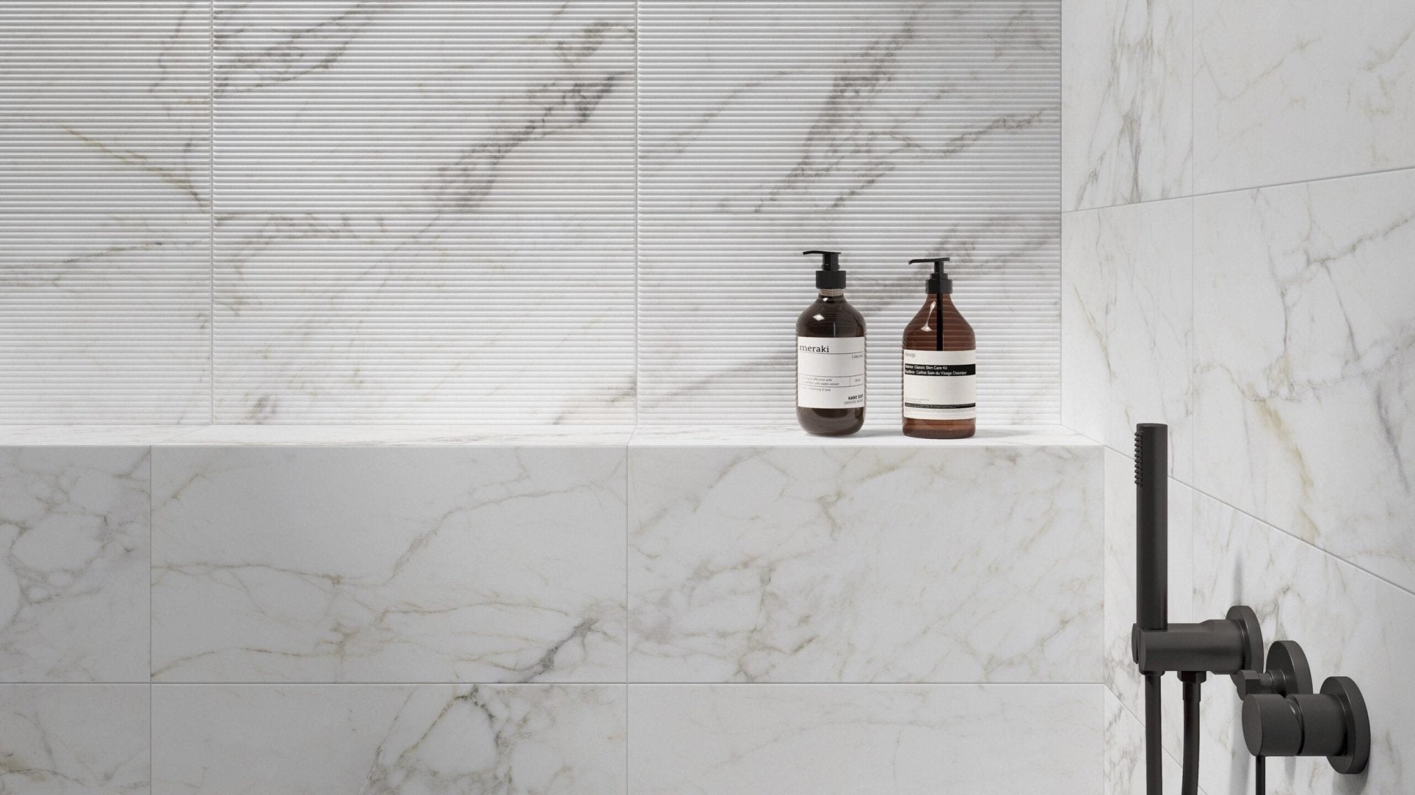 JOS. Firenze Wandtegel 250X500 White 7,2mm Mat - Mozaiektegel.com