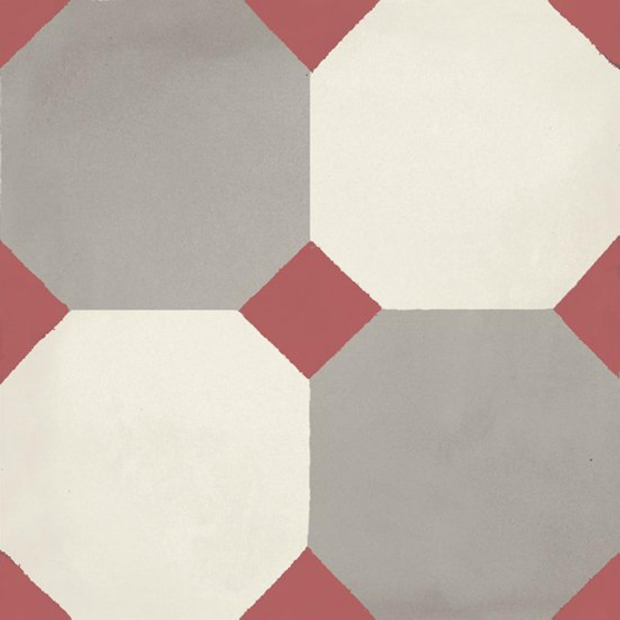 JOS. Hidro VLtegel Decor 197X197 8 Sided Berry 8.3mm Mat - Mozaiektegel.com