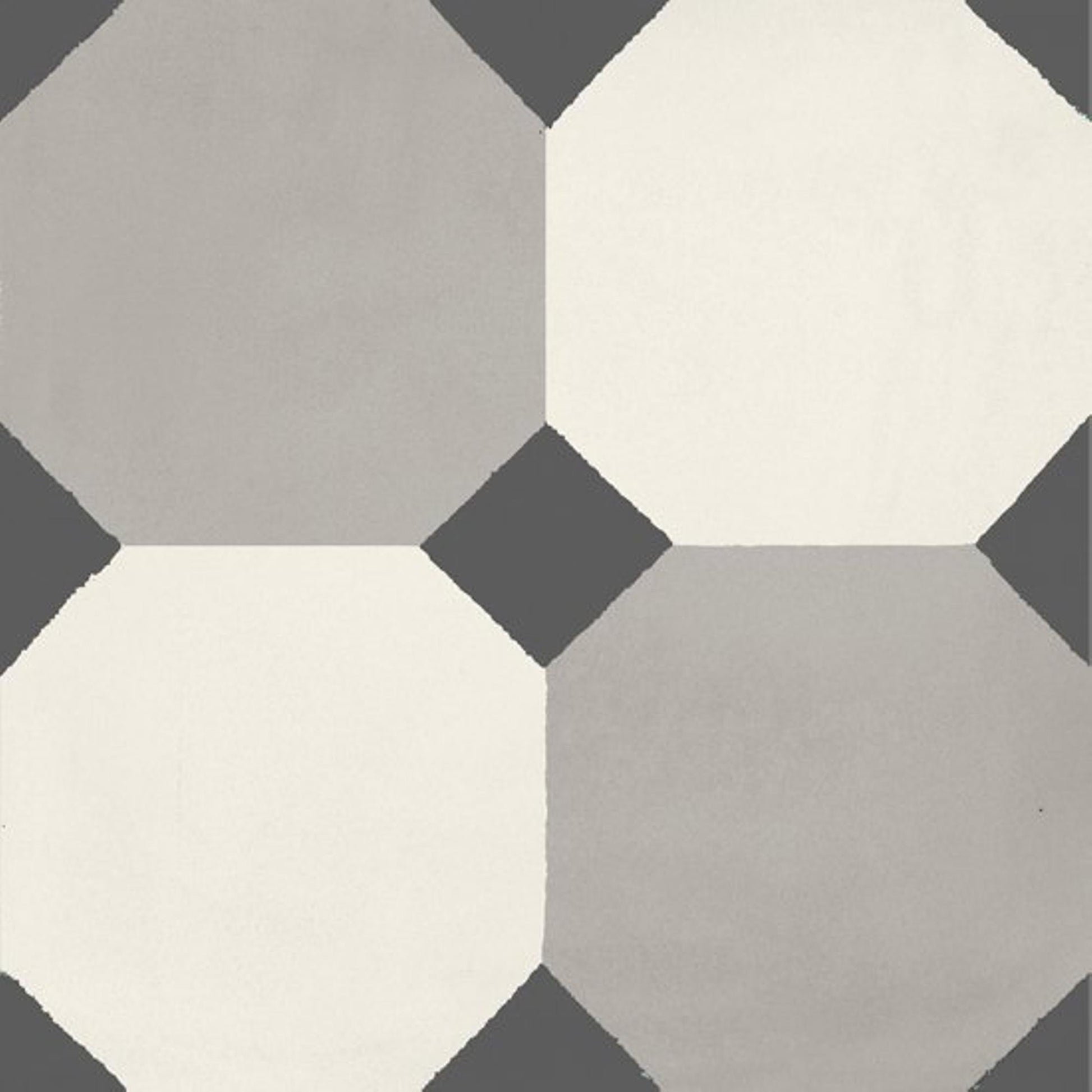 JOS. Hidro VLtegel Decor 197X197 8 Sided Black 8.3mm Mat - Mozaiektegel.com