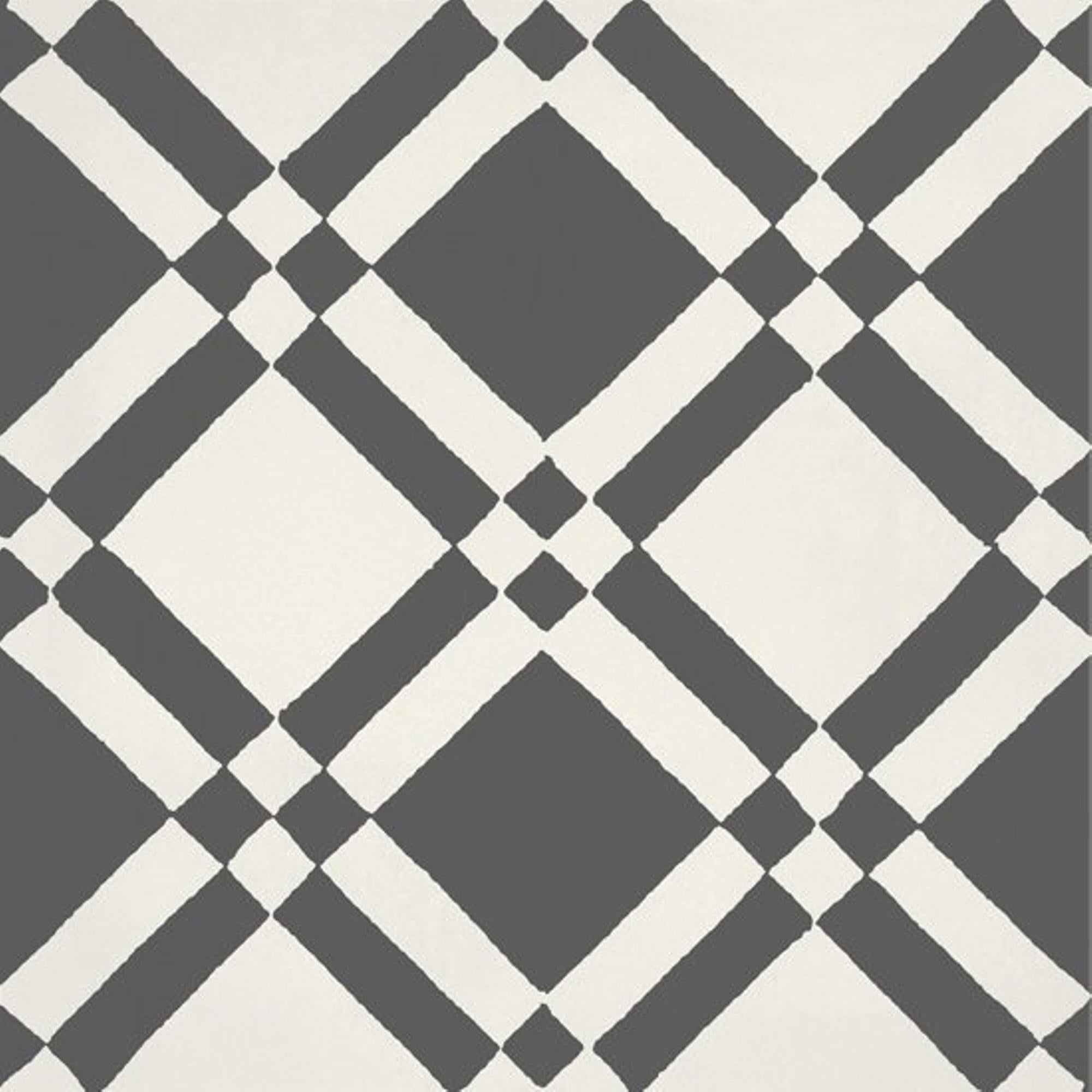 JOS. Hidro VLtegel Decor 197X197 Almost squar.Black 8.3mm Mat - Mozaiektegel.com