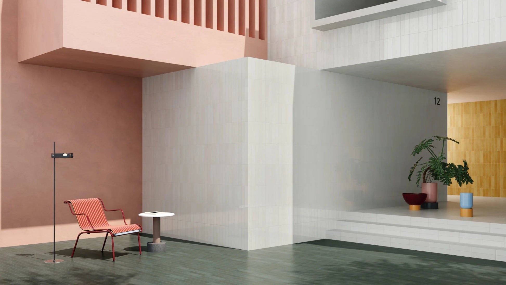 JOS. Horizon 1088445 Vloertegel 065X290 Bianco Matt 10mm Mat - Mozaiektegel.com