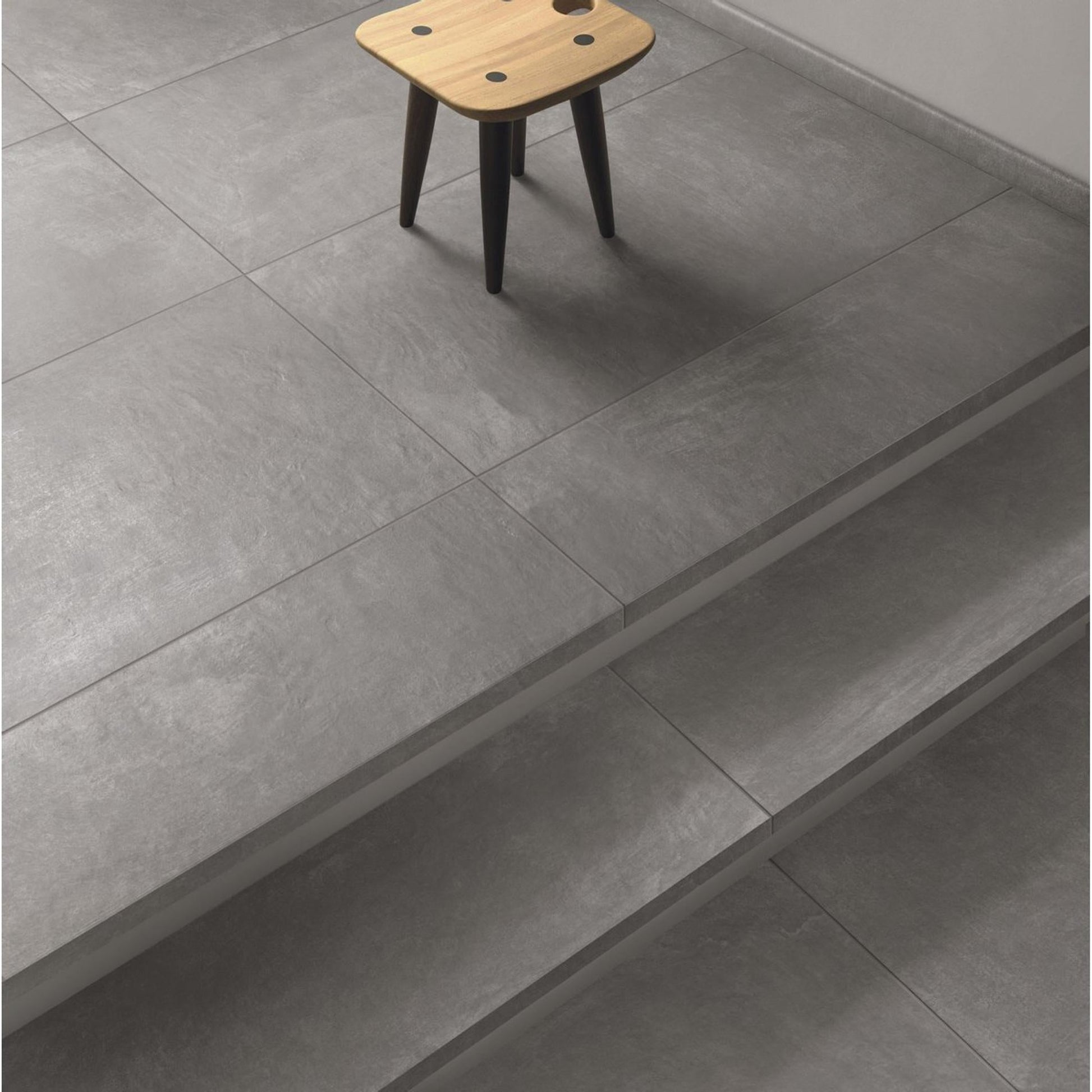 JOS. Loft Vloertegel 600X600 Grigio 8mm Mat Ret.R10 - Mozaiektegel.com