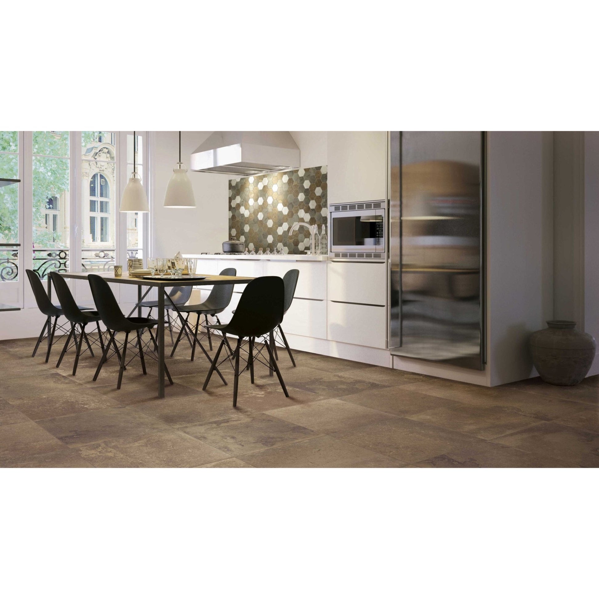 JOS. Reused Vloertegel 300X600 Cotto Mat 9mm Ret. R10 - Mozaiektegel.com