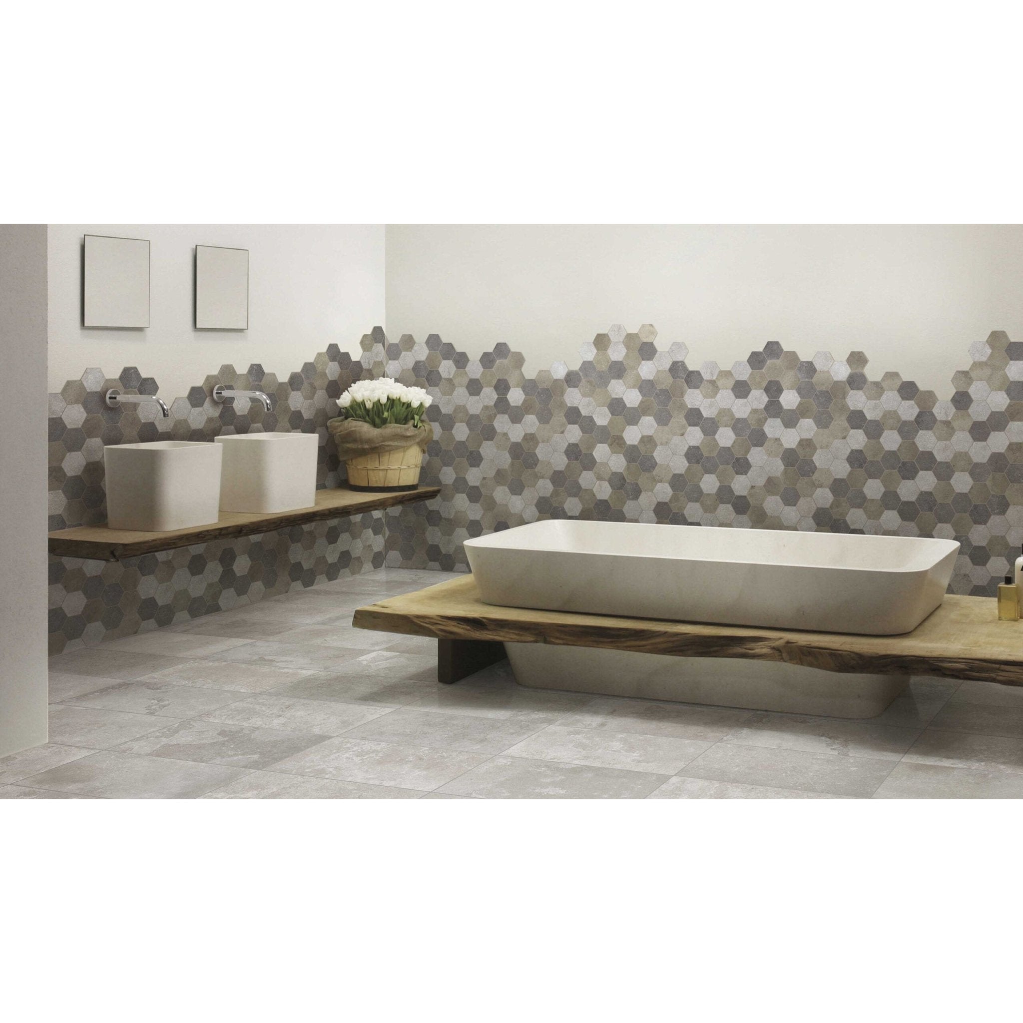 JOS. Reused Vloertegel 300X600 Cotto Mat 9mm Ret. R10 - Mozaiektegel.com