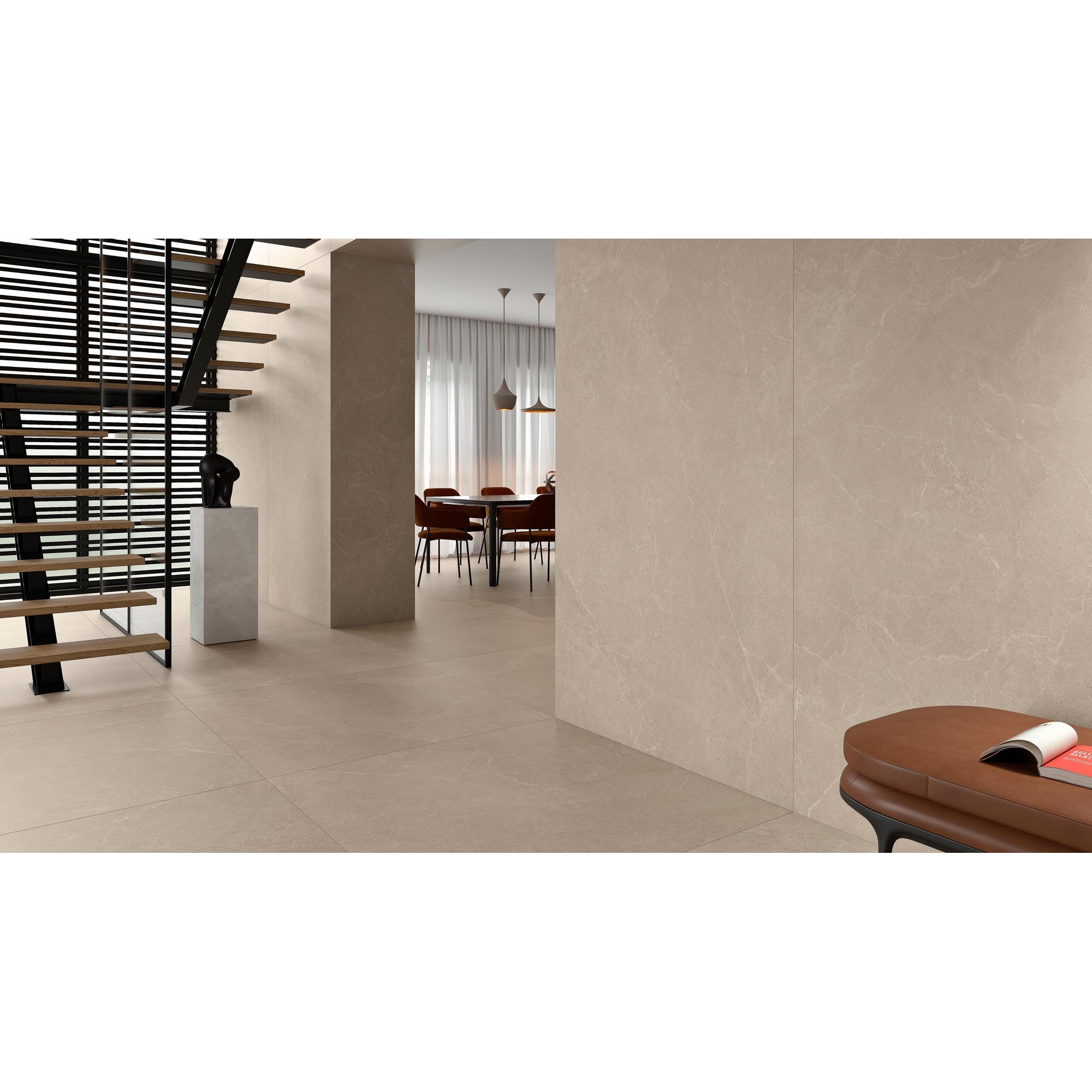 JOS. Storm Vloertegel 1200X1200 Earth 9mm Mat Ret.R10 - Mozaiektegel.com