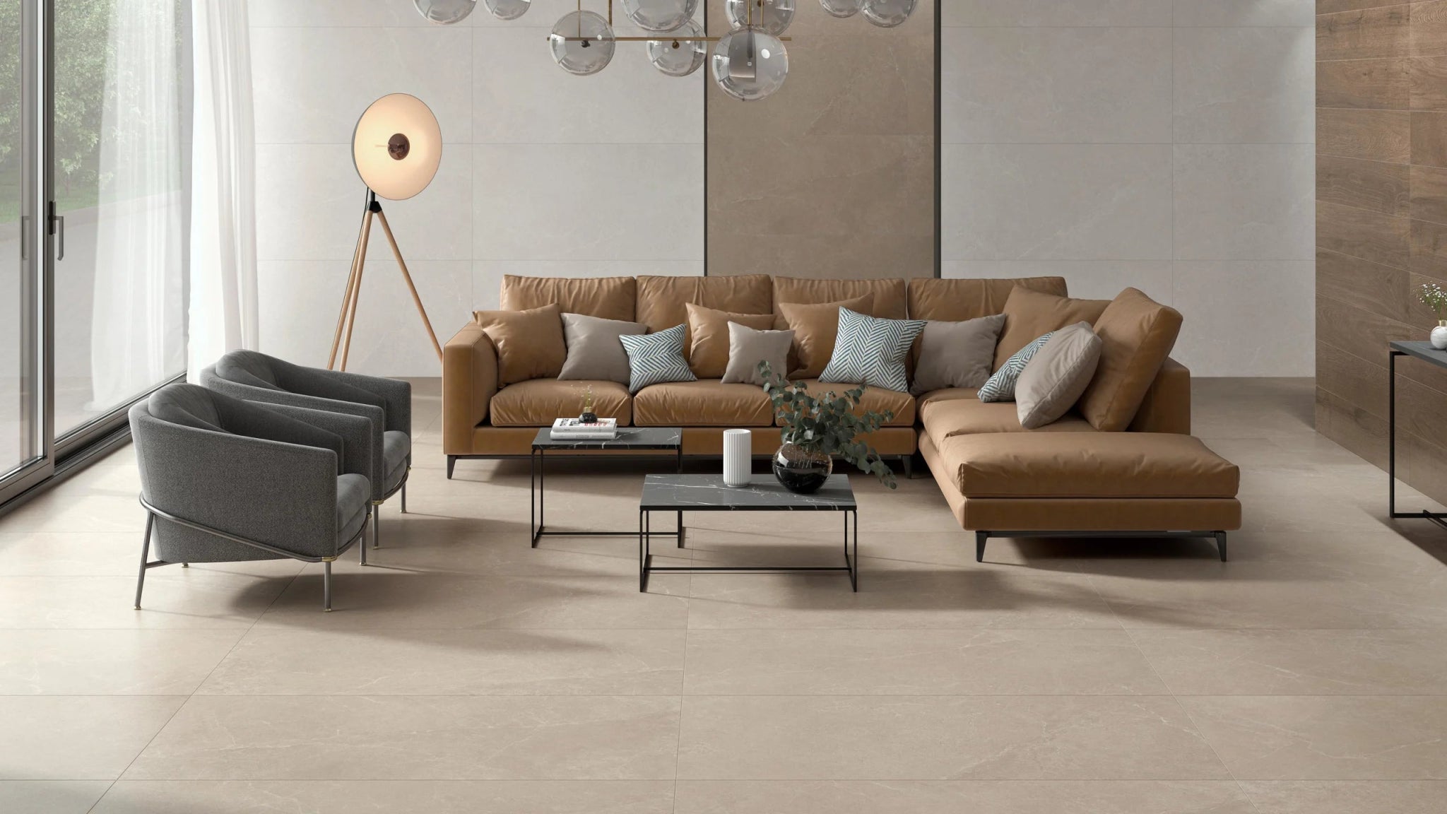 JOS. Storm Vloertegel 600X1200 Earth 9mm Mat Ret.R10 - Mozaiektegel.com