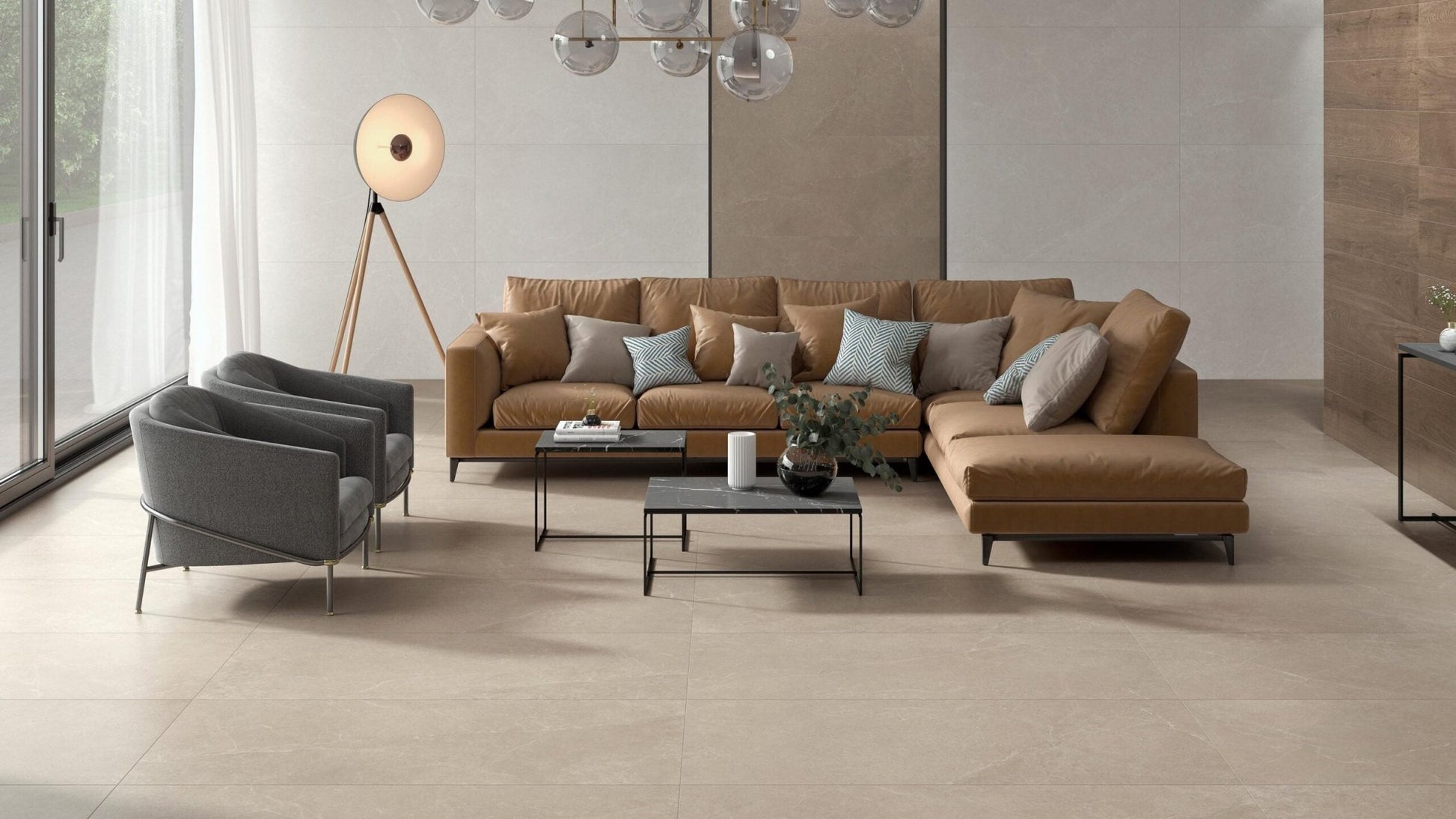 JOS. Storm Wandtegel 400X1200 Earth 10,8mm Mat Ret. - Mozaiektegel.com