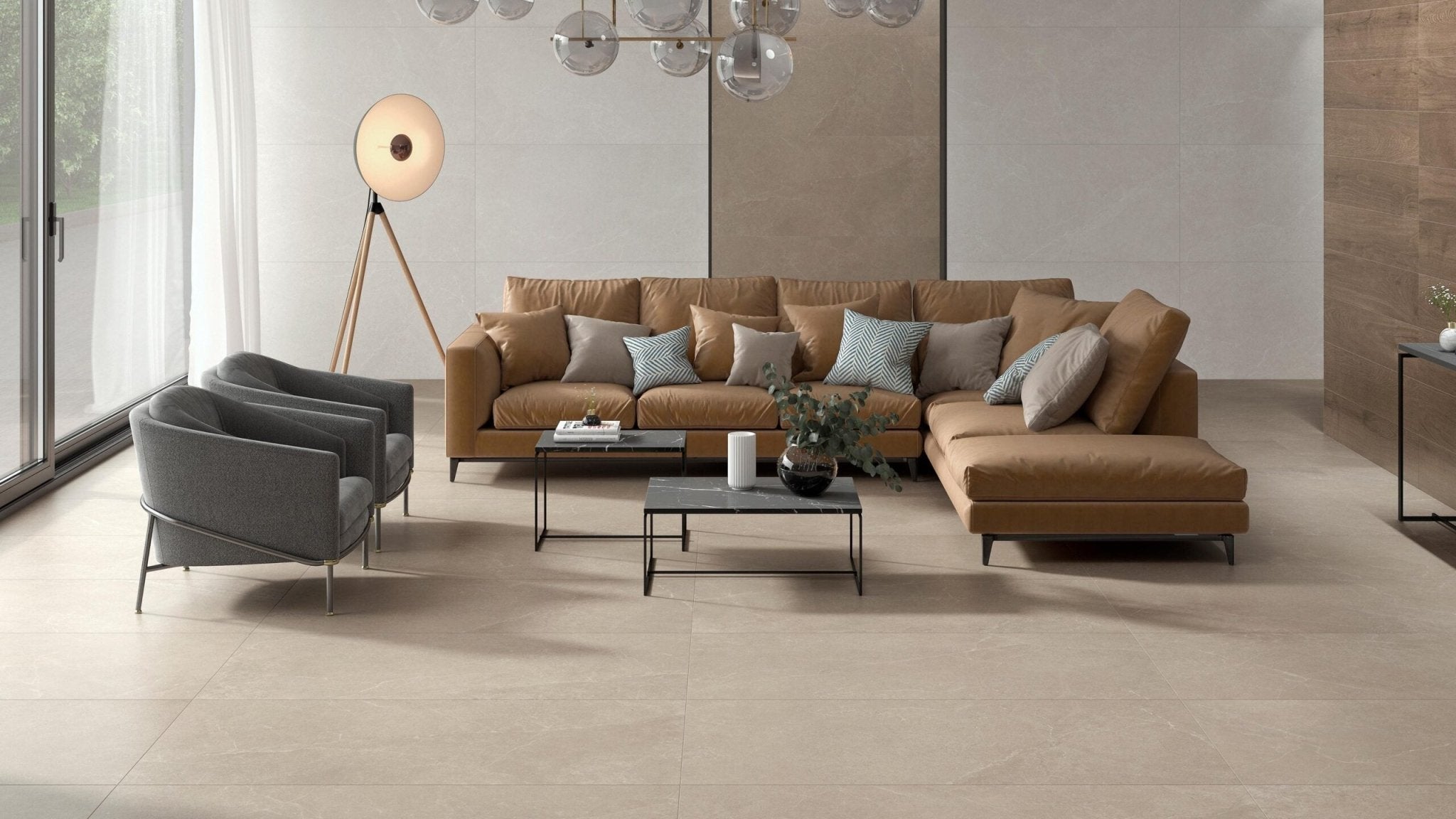 JOS. Storm Wandtegel 400X1200 Earth 10,8mm Mat Ret. - Mozaiektegel.com