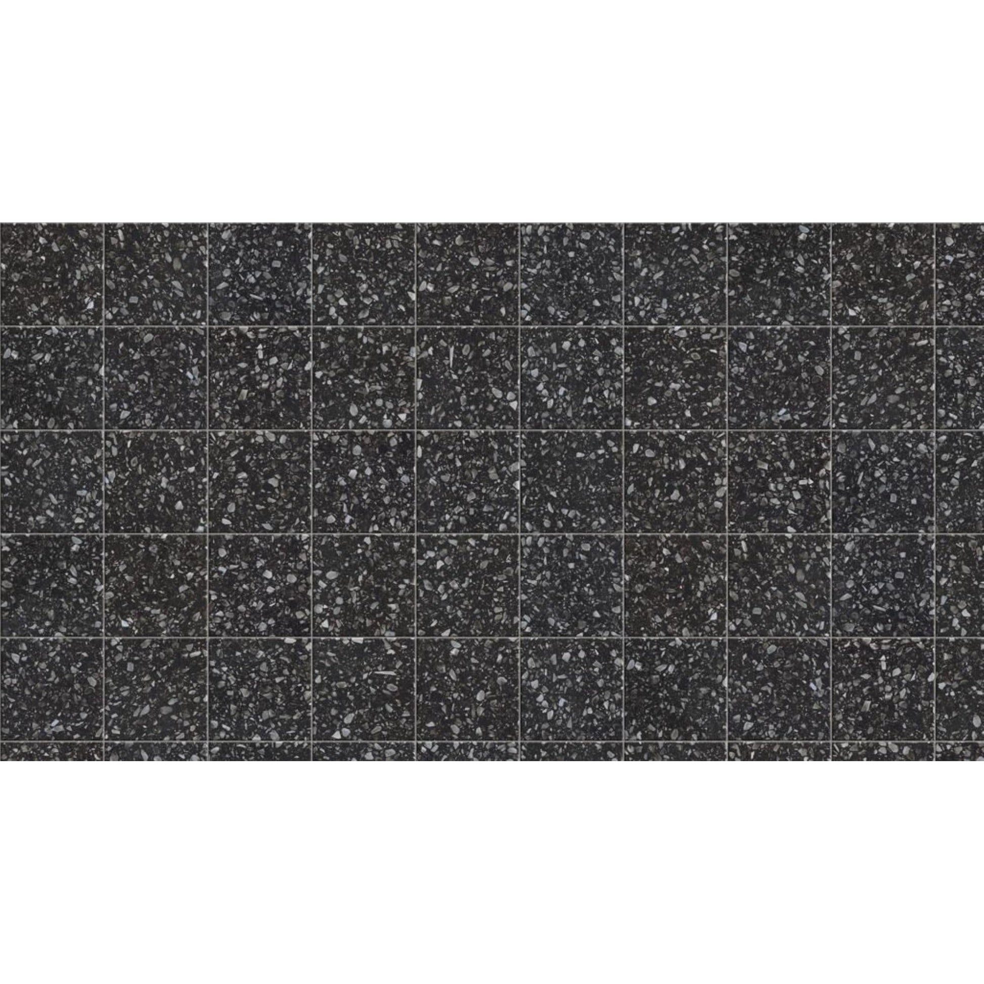 JOS. Venetie Vloertegel 200X200 Nero 7.5mm Mat R10 - Mozaiektegel.com