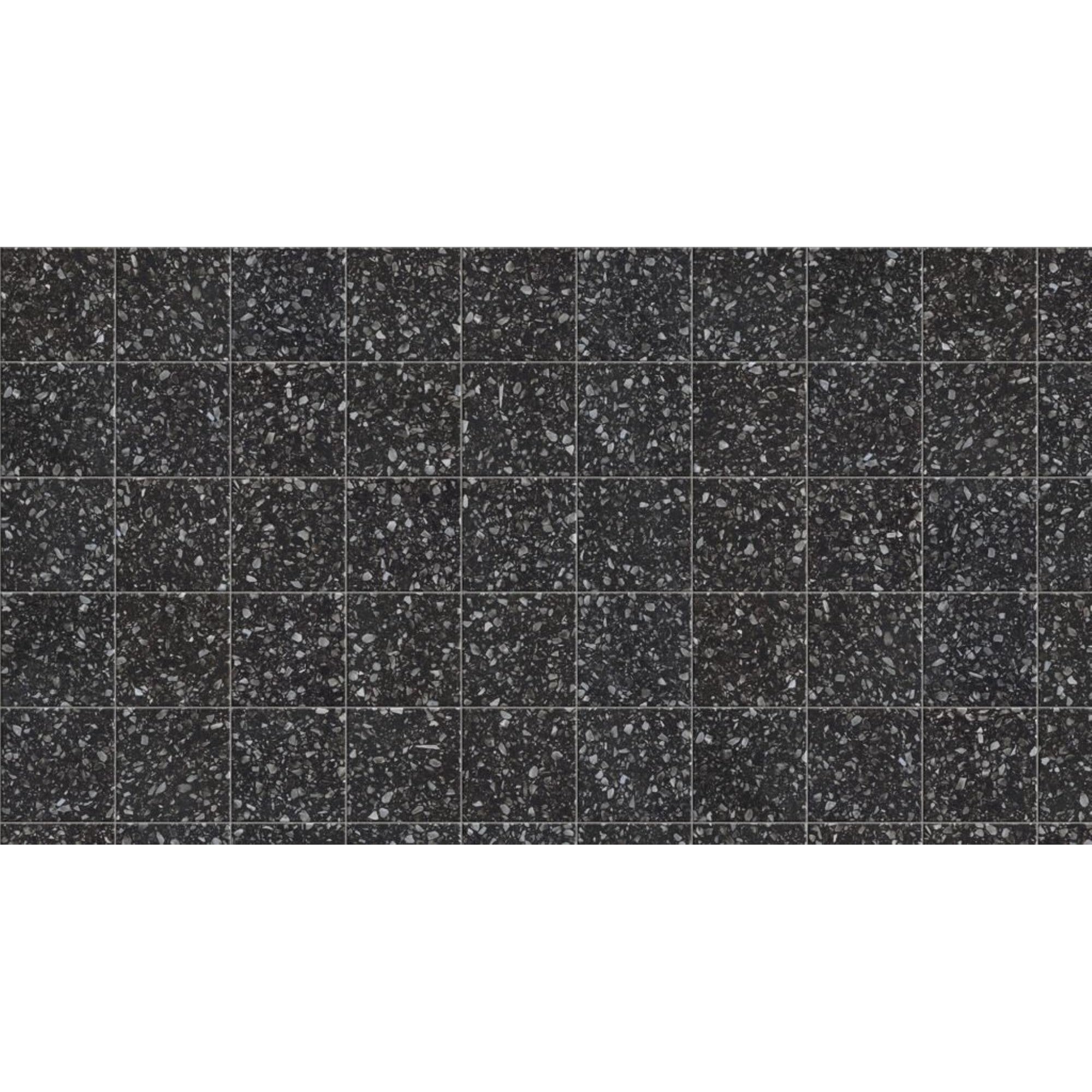 JOS. Venetie Vloertegel 200X200 Nero 7.5mm Mat R10 - Mozaiektegel.com