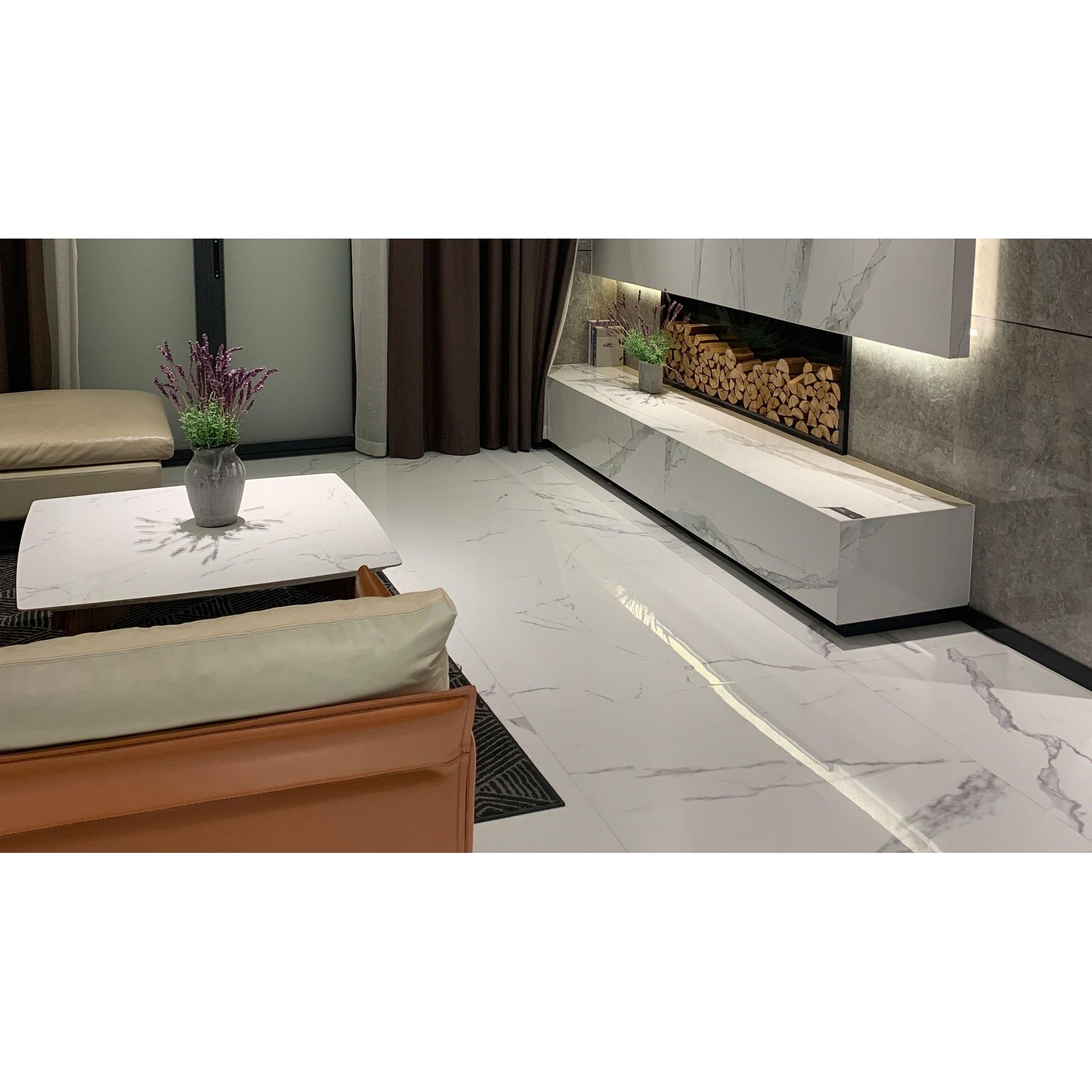 JOS. XL Vloertegel 1000X1000 Bianco 6mm Mat Ret.R9 - Mozaiektegel.com