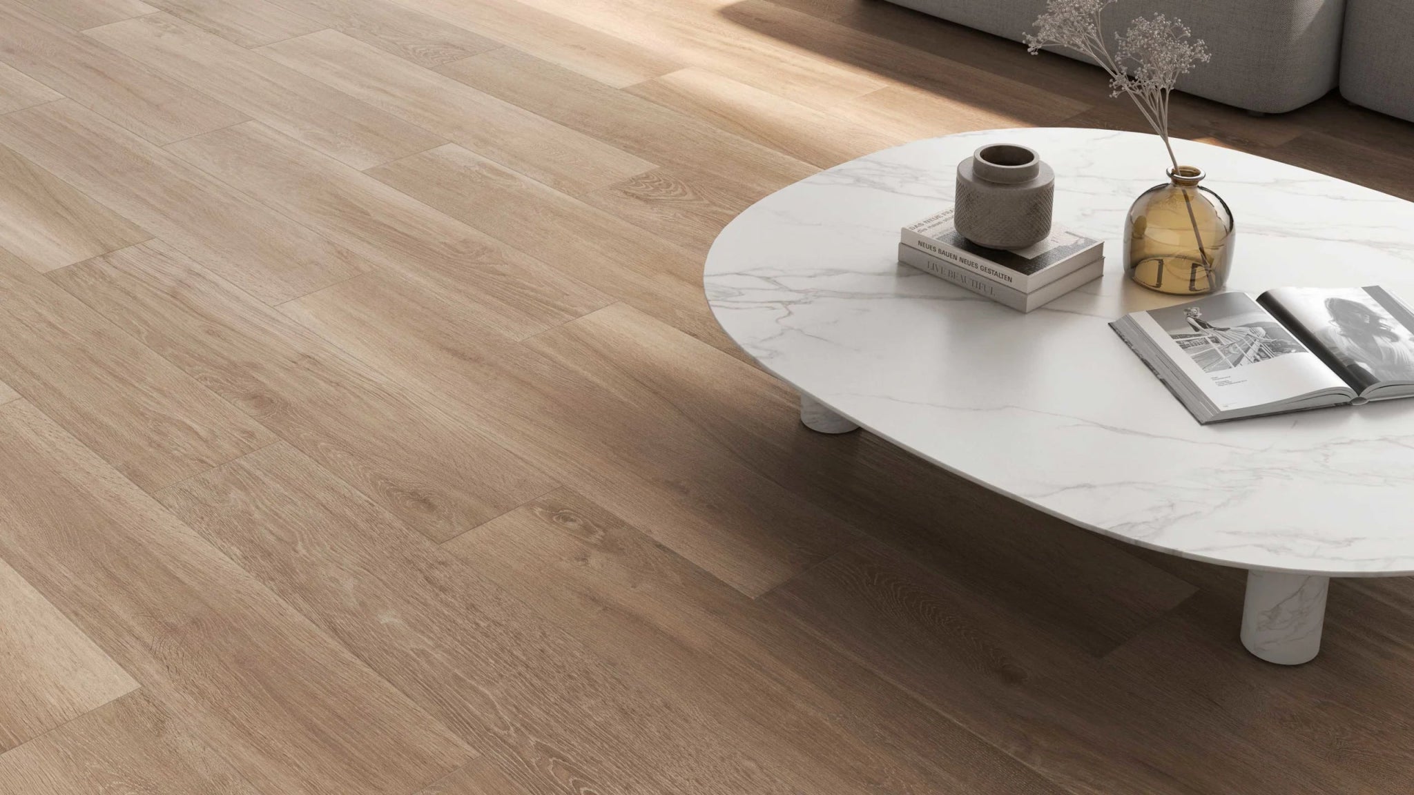 JOS. Zaba Vloertegel 250X1500 Rovere 9mm Mat Ret.R10 - Mozaiektegel.com