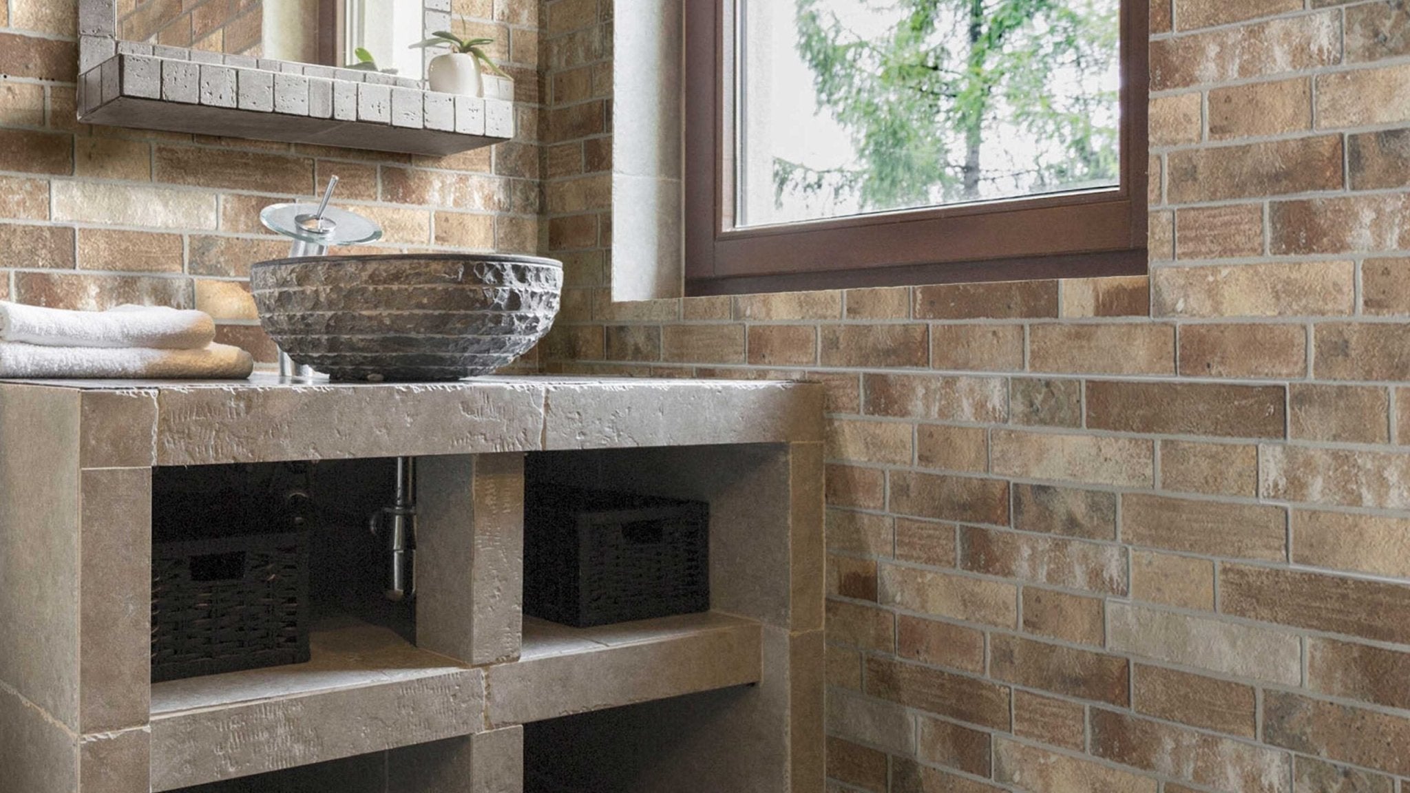 Keradom Argille 16KARCI Wandtegel 160X400 Cipria 8 - 10mm Mat - Mozaiektegel.com