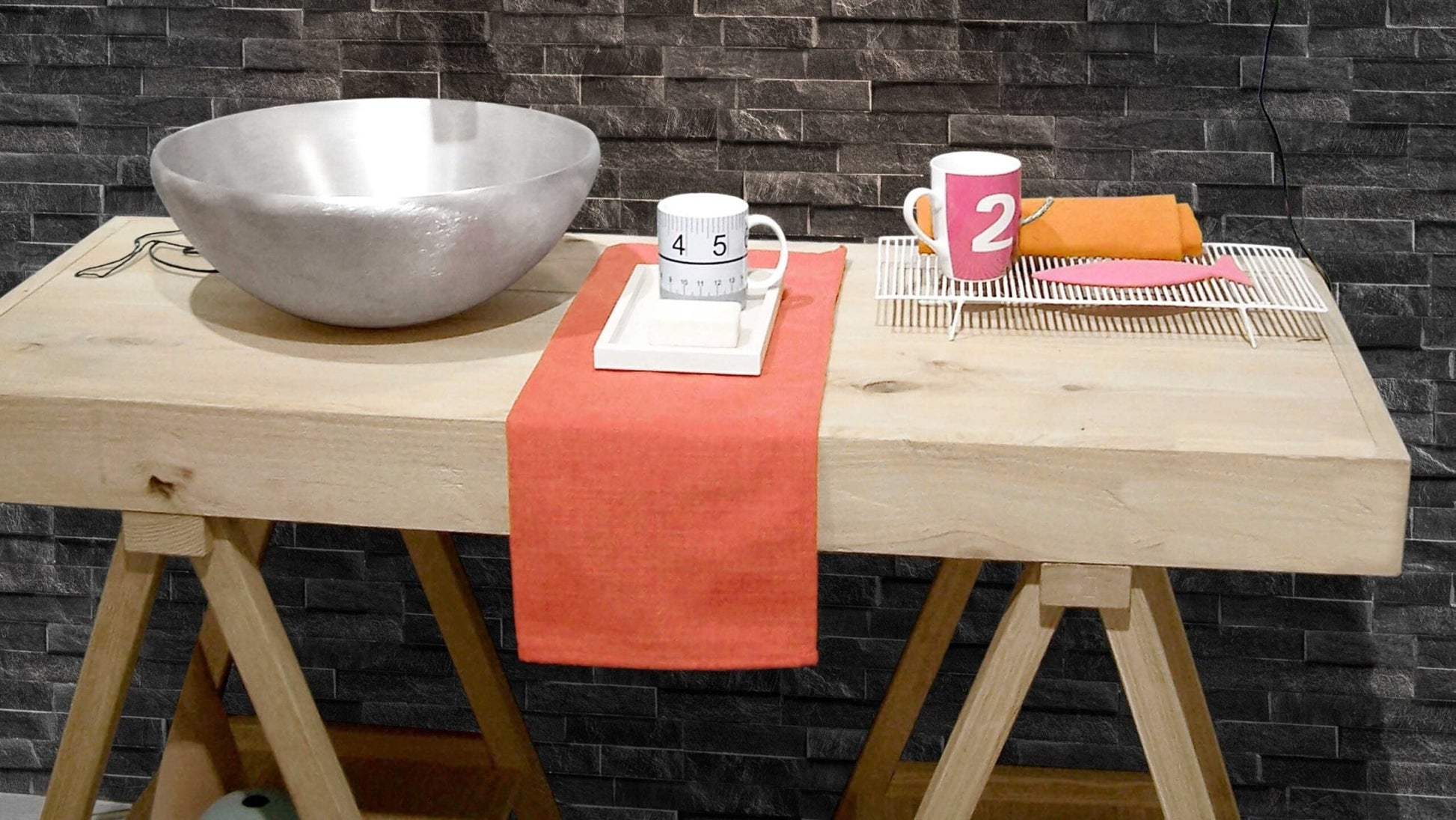 Keradom Rock 075KROBL Wandtegel 075X385 Black 8 - 12mm Mat - Mozaiektegel.com