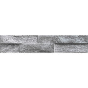 Keradom Rock 075KROGREY Wandtegel 075X385 Grey 8 - 12mm Mat - Mozaiektegel.com