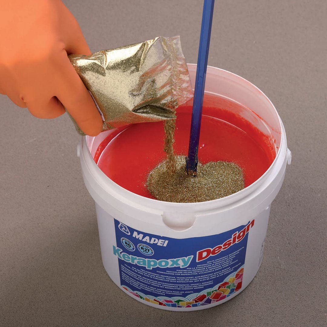 Mapei | Mapeglitter | Goud | Voegmiddel Mengsel | 100 gram - Mozaiektegel.com