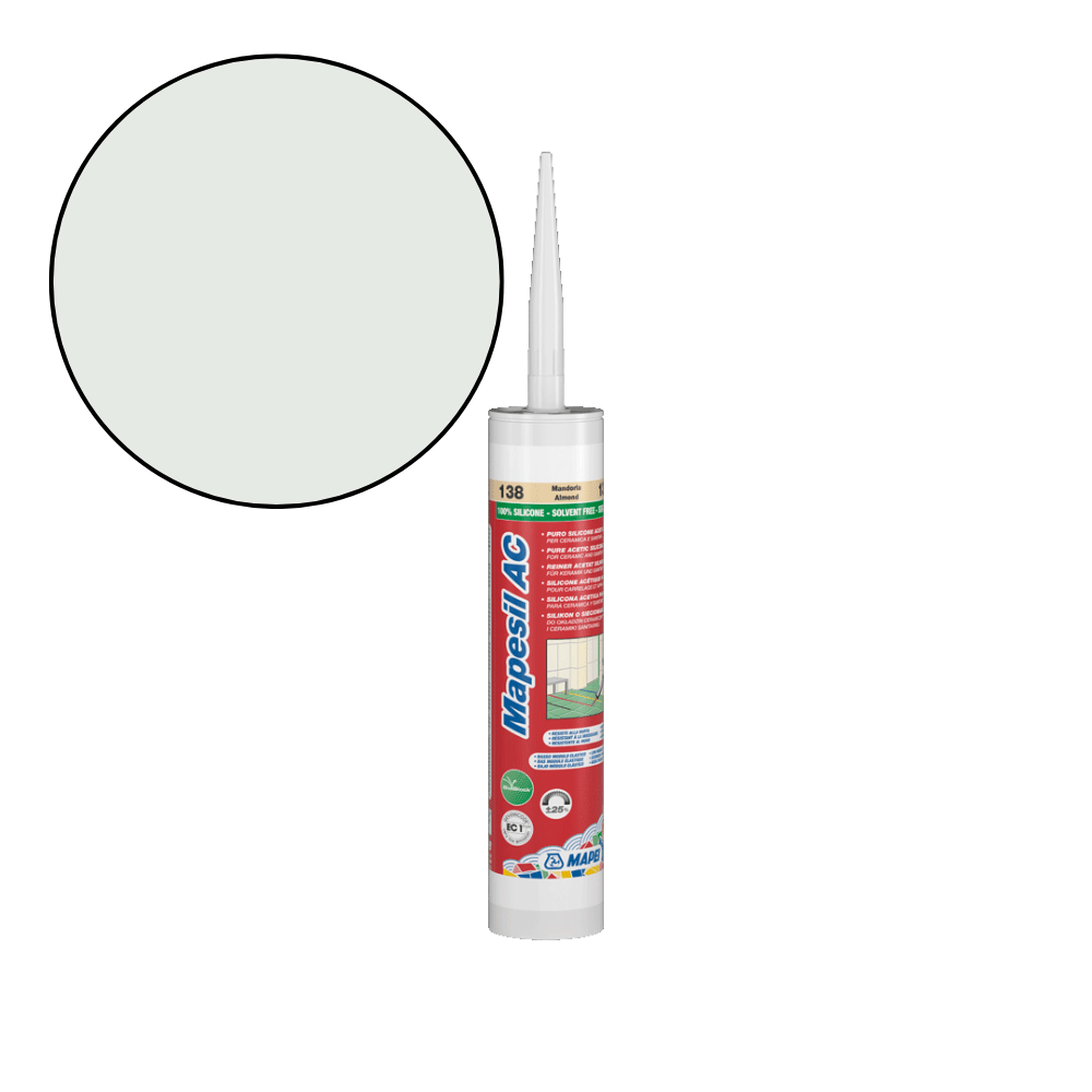Mapei Mapesil AC - 103 Maanwitte Siliconenkit - Mozaiektegel.com