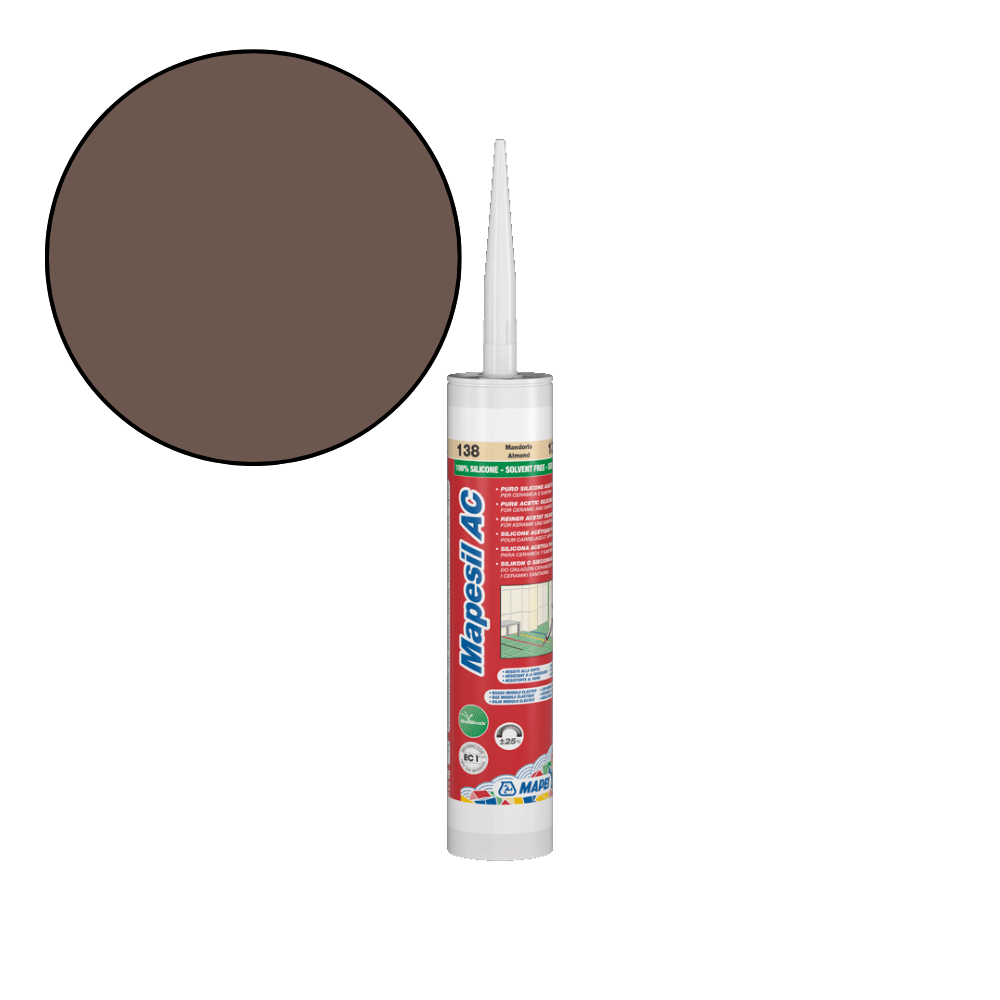 Mapei Mapesil AC - 136 Modder Siliconenkit - Mozaiektegel.com