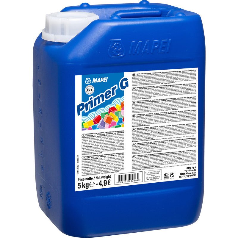 Mapei Primer G 5kg - Universele Primer - Mozaiektegel.com