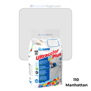 Mapei | Ultracolor Plus | 110 Manhattan | Cementgebonden | Voegmiddel | 5KG - Mozaiektegel.com