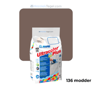 Mapei | Ultracolor Plus | 136 Modder | Cementgebonden | Voegmiddel | 5KG - Mozaiektegel.com