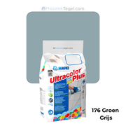 Mapei | Ultracolor Plus | 176 Groen Grijs | Cementgebonden | Voegmiddel | 5KG - Mozaiektegel.com