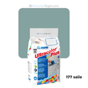 Mapei | Ultracolor Plus | 177 Salie | Cementgebonden | Voegmiddel | 5KG - Mozaiektegel.com