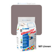 Mapei | Ultracolor Plus | 187 Linnen | Cementgebonden | Voegmiddel | 5KG - Mozaiektegel.com