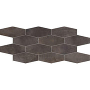 Mozaïektegel ABK Imoker Interno 9 I9R03201 WAMoz.300X600 Dark 9mm Mat Ret.F:Hexagon - Mozaiektegel.com