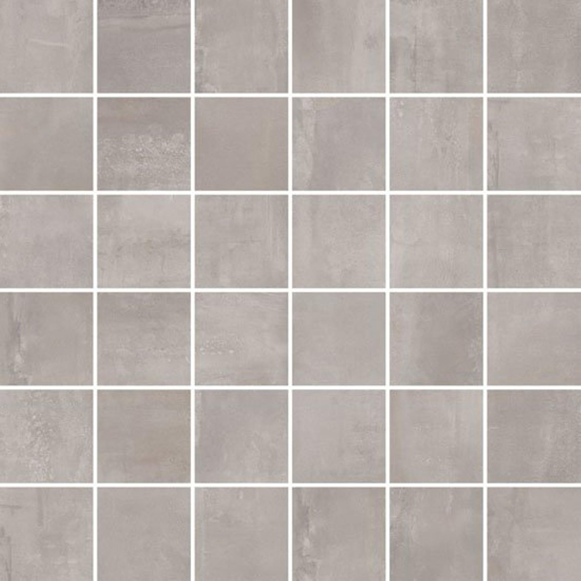 Mozaïektegel Abk Imoker Interno 9 I9R09151 WAMoz.300X300 Silver 9mm Mat Ret.F:050X050 - Mozaiektegel.com