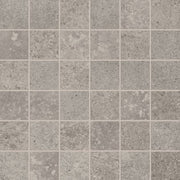 Mozaïektegel Abk Imoker Unika UKR09151 WAMoz.300X300 Grey 9mm Mat Ret.F:050X050 - Mozaiektegel.com